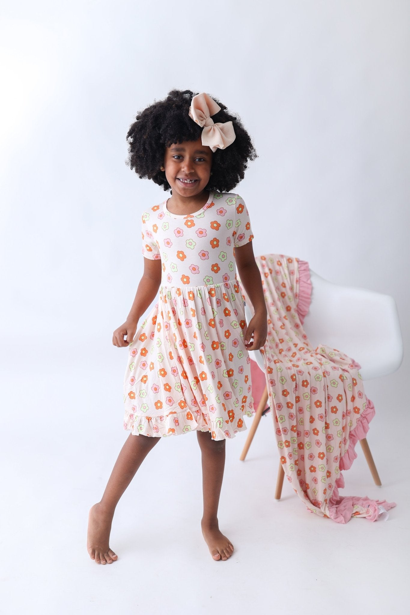 FEELIN' FLOWERFUL DREAM RUFFLE DRESS - Mack & Harvie