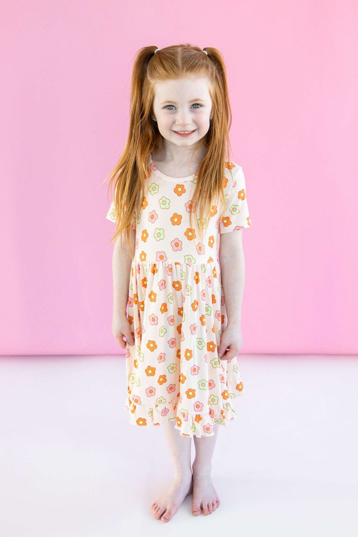 FEELIN' FLOWERFUL DREAM RUFFLE DRESS - Mack & Harvie