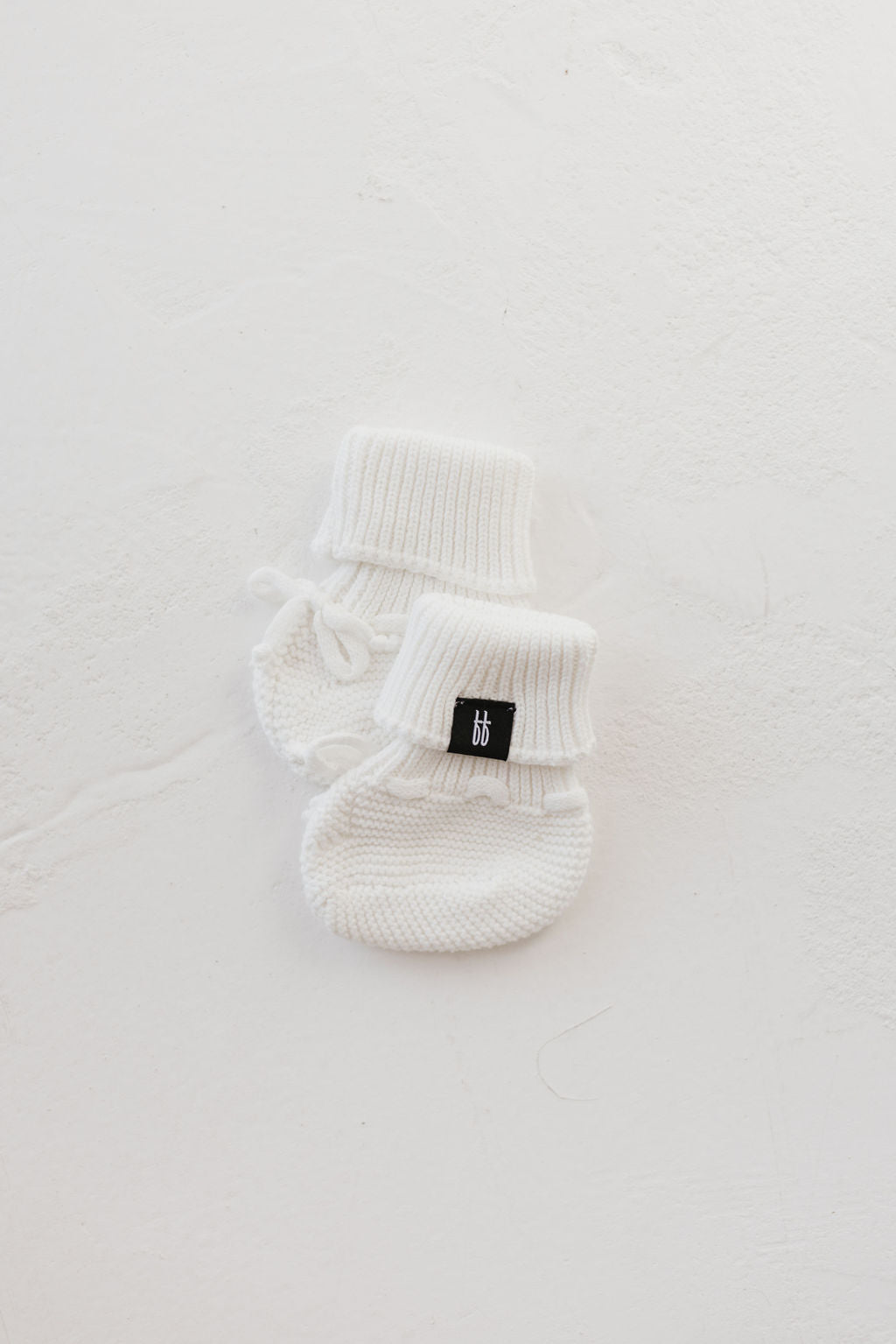 ff Knit Booties | Snow - Mack & Harvie