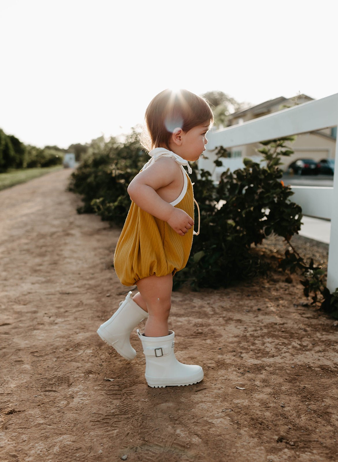 ff Rain Boots | Cream - Mack & Harvie