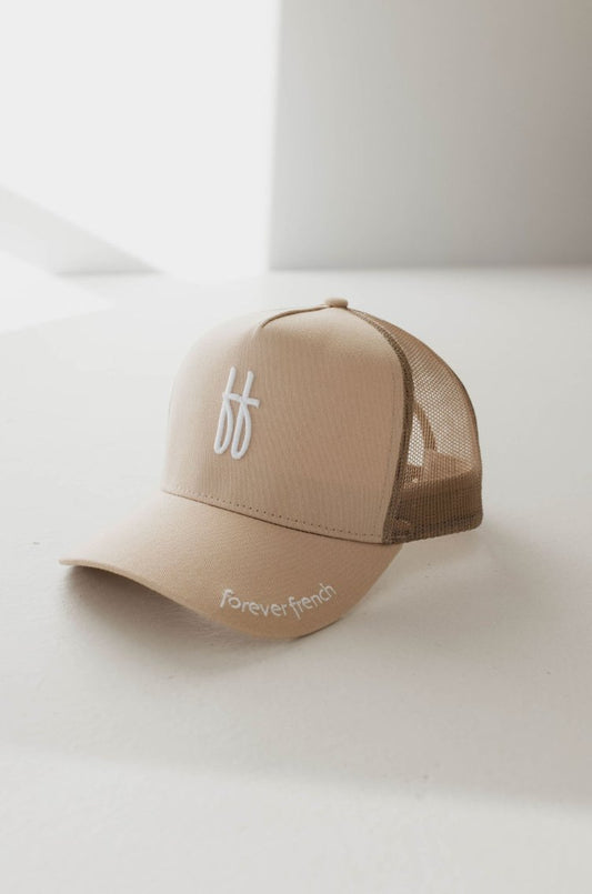 FF Trucker Hat | Adult Cream - Mack & Harvie