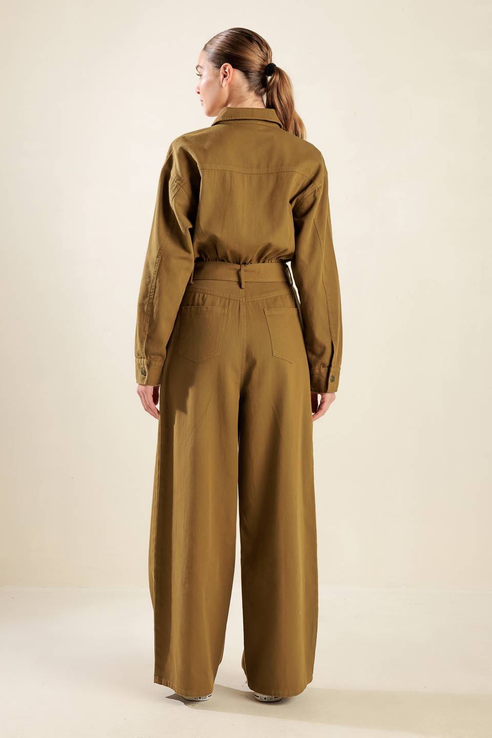 FLEETING WHISPERS TWILL JUMPSUIT - Mack & Harvie