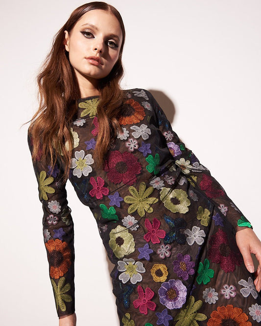 Flower Bomb Dress - Mack & Harvie