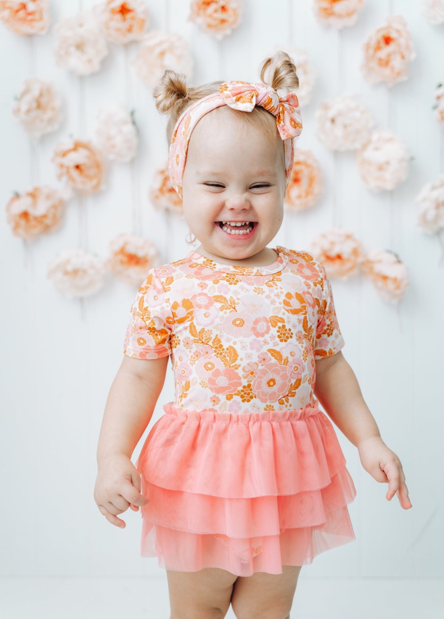 FLOWER CHILD DREAM TUTU BODYSUIT DRESS - Mack & Harvie