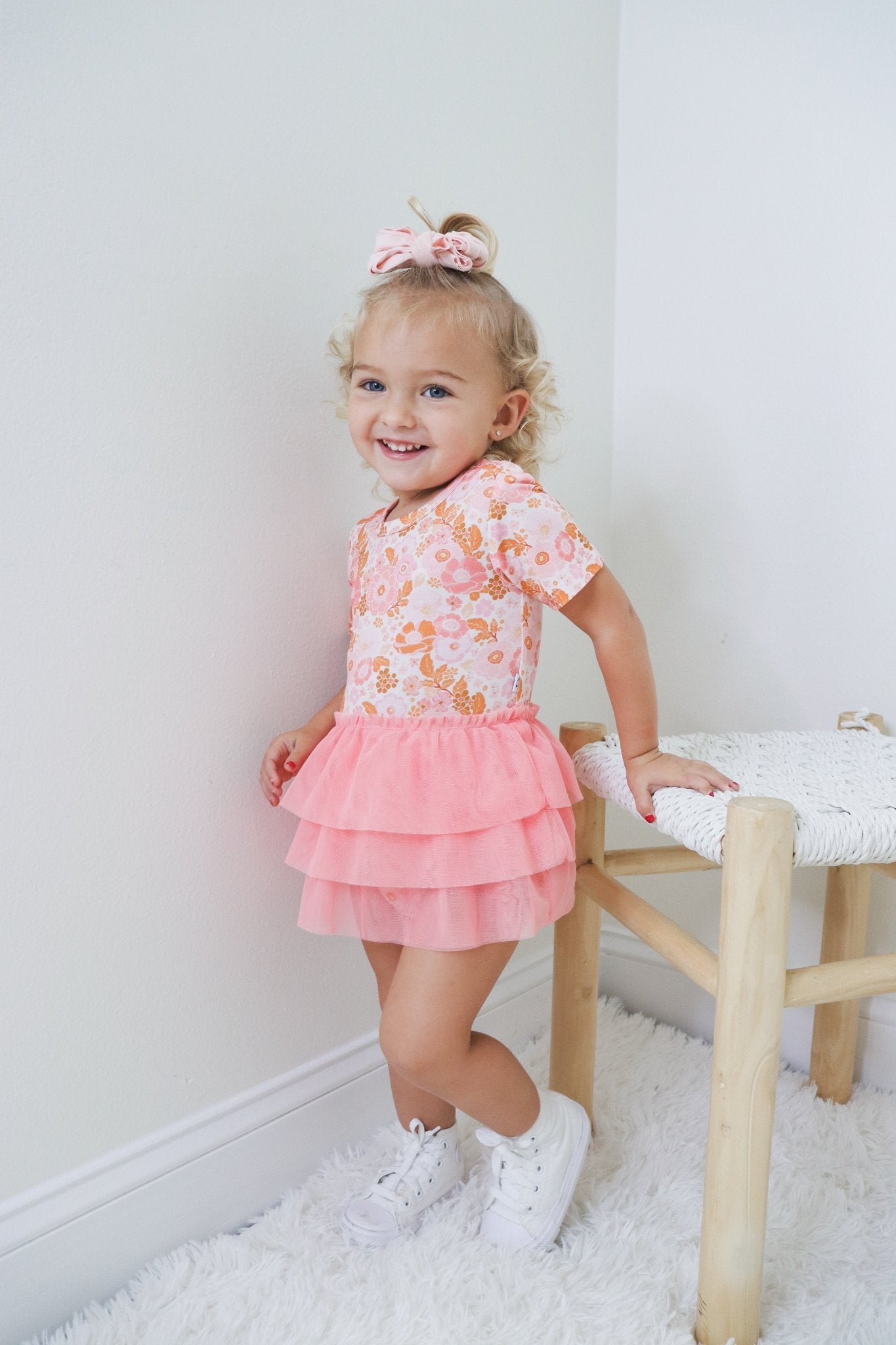 FLOWER CHILD DREAM TUTU BODYSUIT DRESS - Mack & Harvie