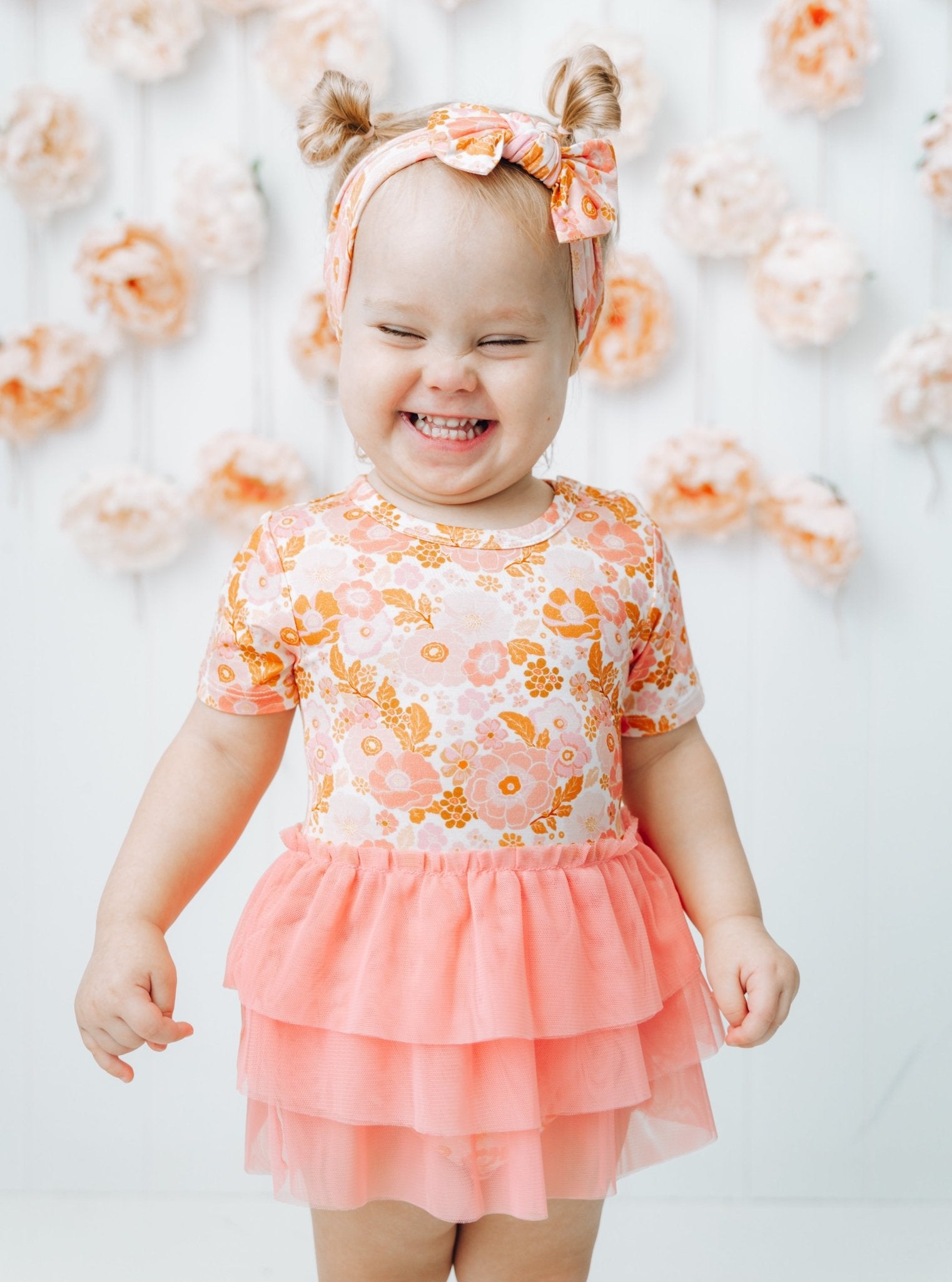 FLOWER CHILD DREAM TUTU BODYSUIT DRESS - Mack & Harvie