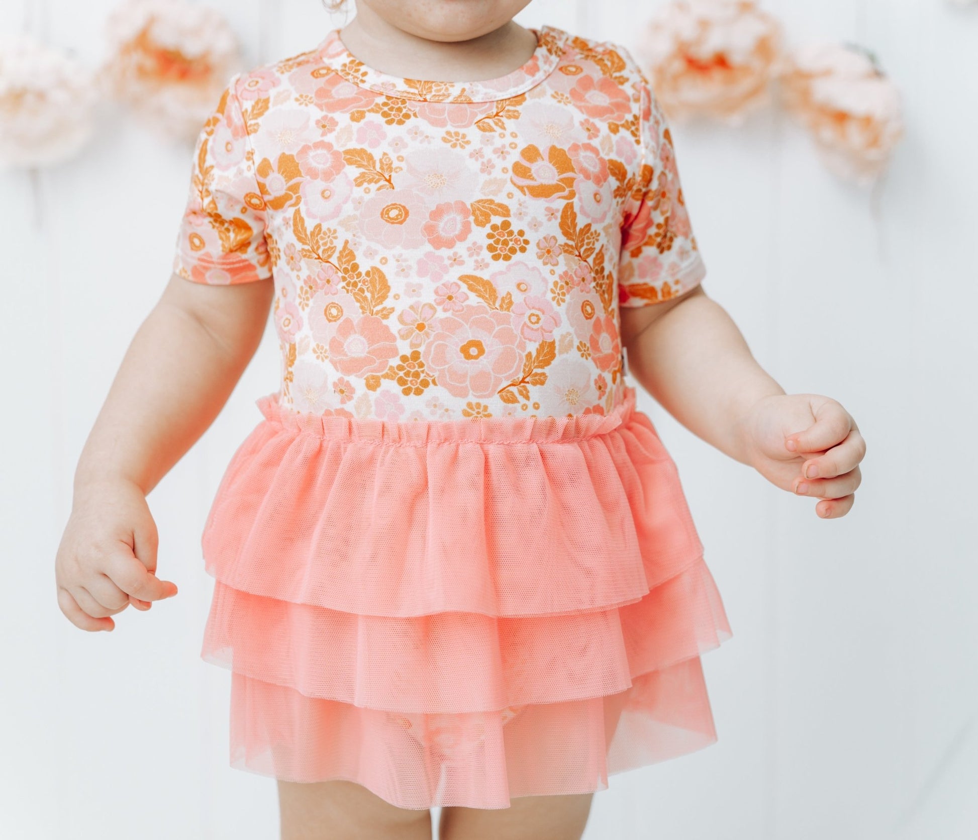 FLOWER CHILD DREAM TUTU BODYSUIT DRESS - Mack & Harvie