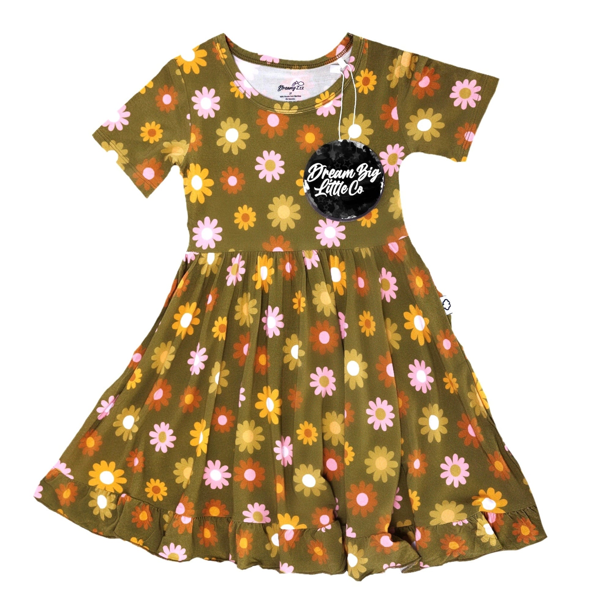 FLOWER POWER DREAM RUFFLE DRESS - Mack & Harvie