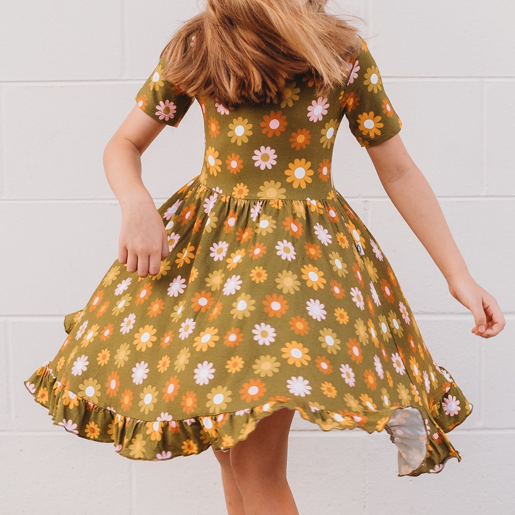 FLOWER POWER DREAM RUFFLE DRESS - Mack & Harvie