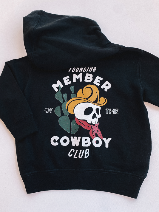 founding member of the cowboy club hoodie