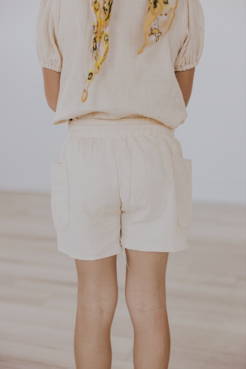 For Real Life Tie Waist Shorts - Mack & Harvie