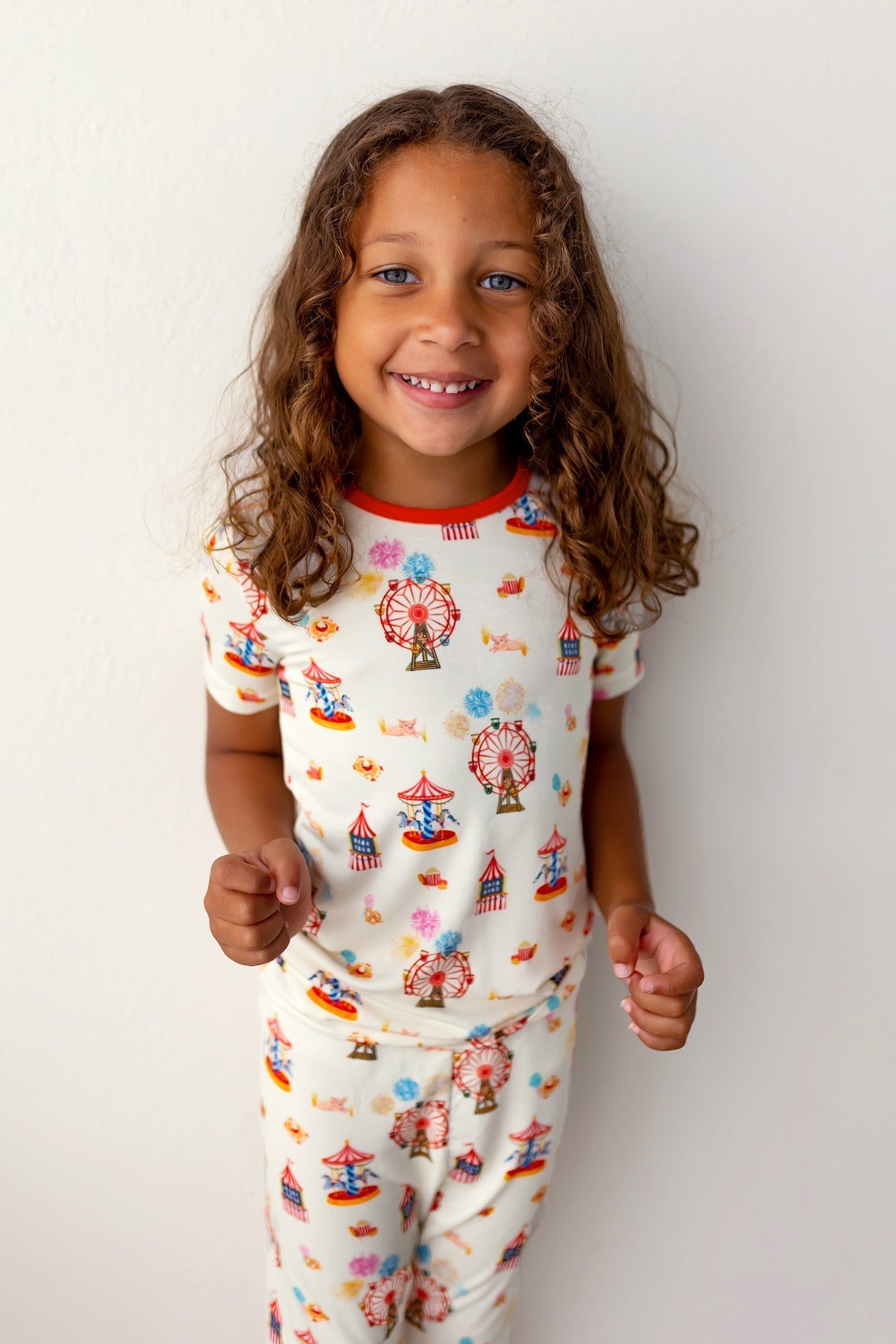 Free Birdees County Fair Short Sleeve Pajama Set (2T - 12Y) - Mack & Harvie