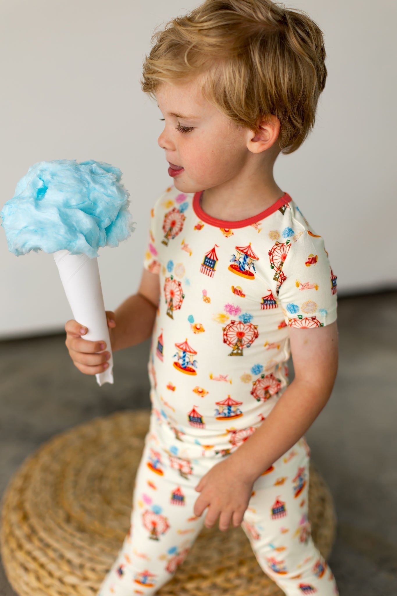 Free Birdees County Fair Short Sleeve Pajama Set (2T - 12Y) - Mack & Harvie