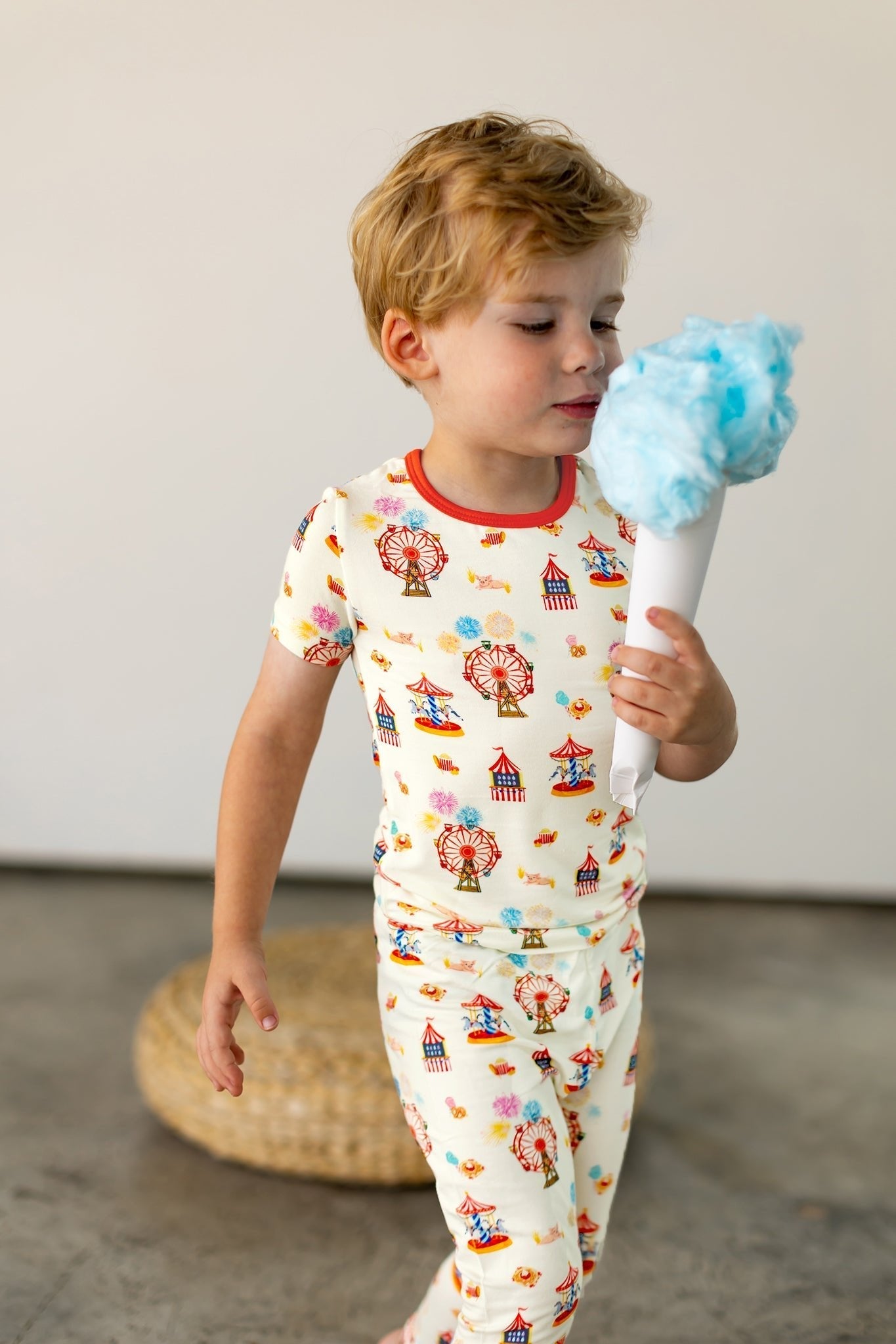 Free Birdees County Fair Short Sleeve Pajama Set (2T - 12Y) - Mack & Harvie