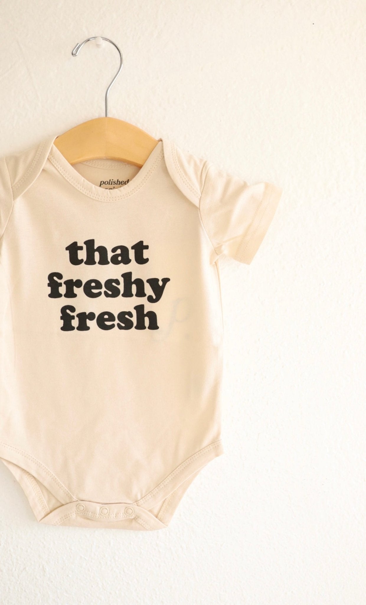 Freshy Fresh Organic Cotton Baby Onesie - Mack & Harvie