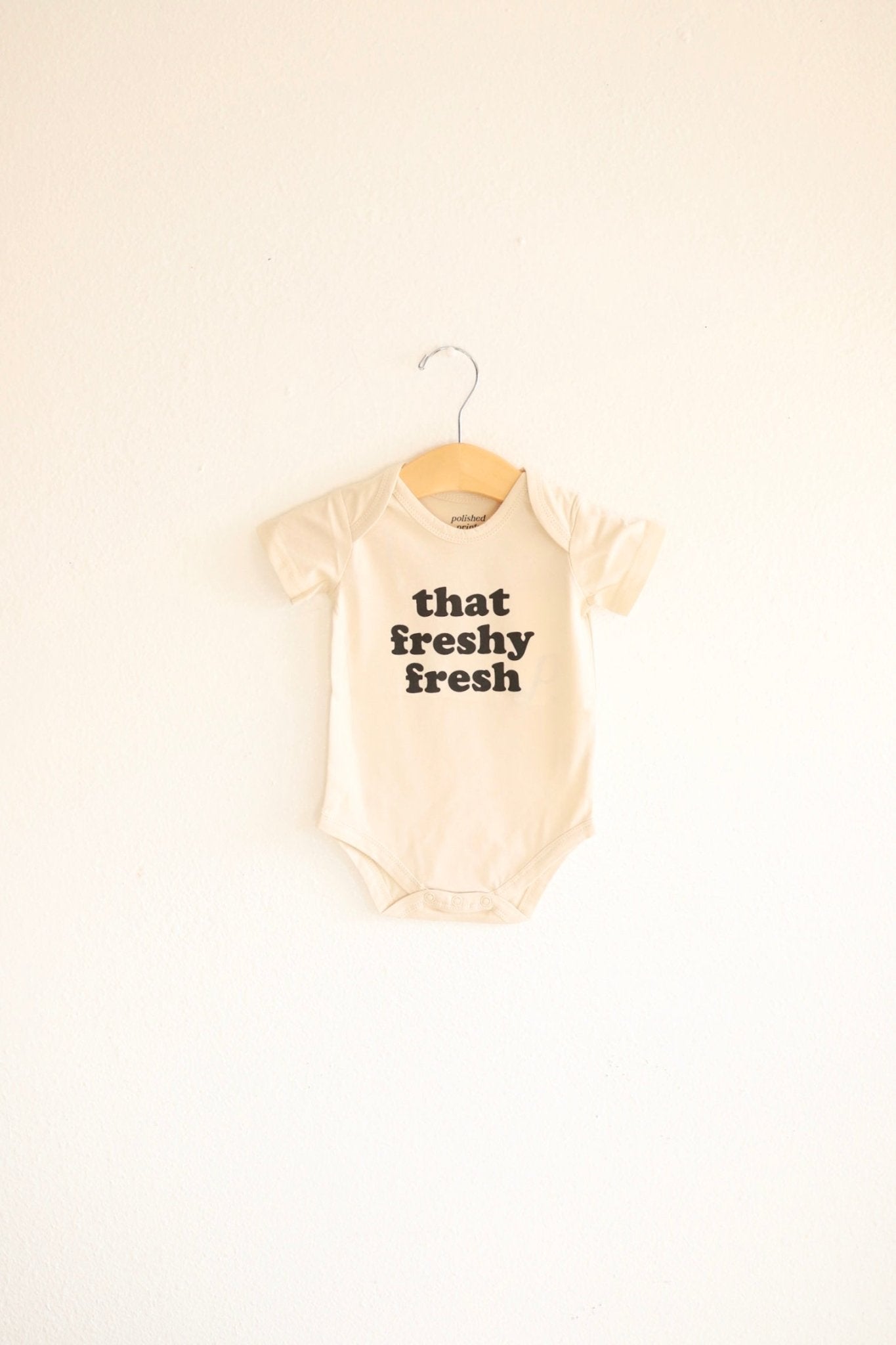 Freshy Fresh Organic Cotton Baby Onesie - Mack & Harvie