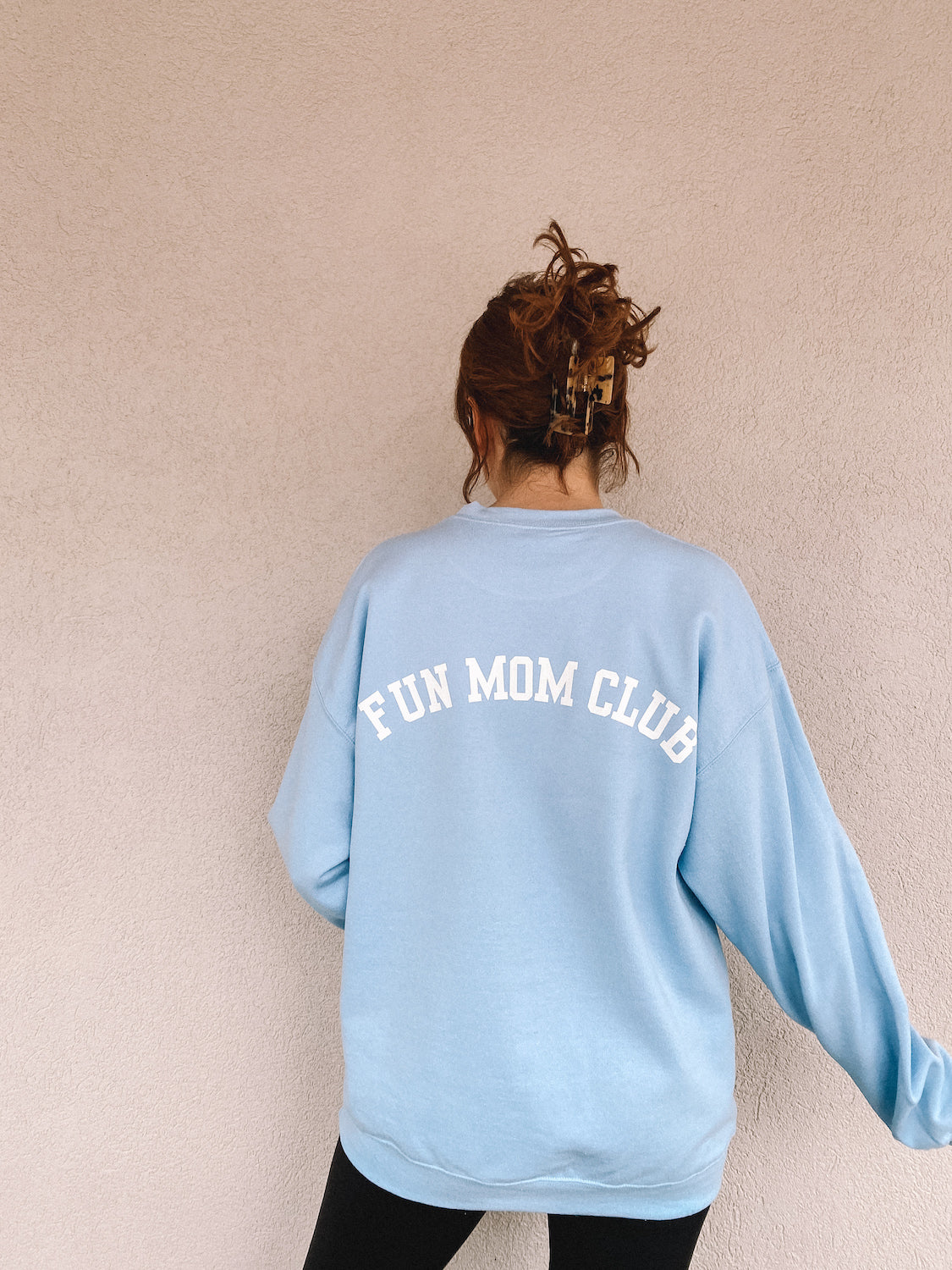 fun mom club crewneck