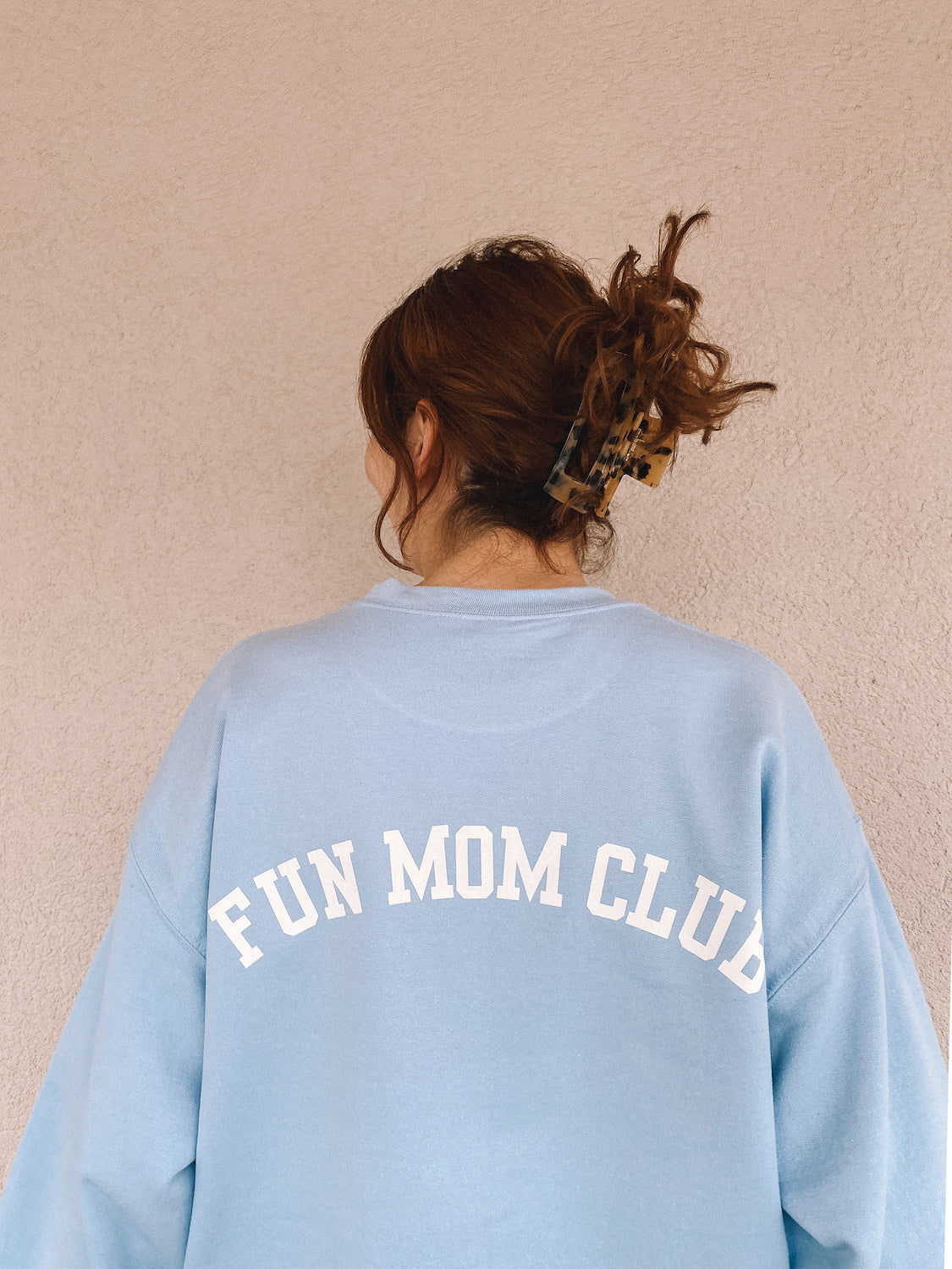 fun mom club crewneck