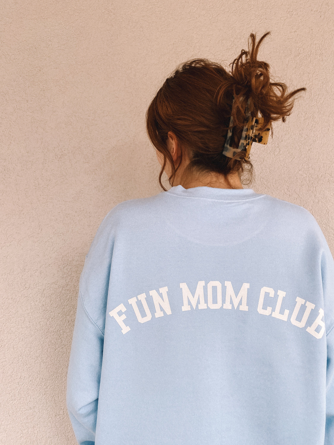 fun mom club crewneck