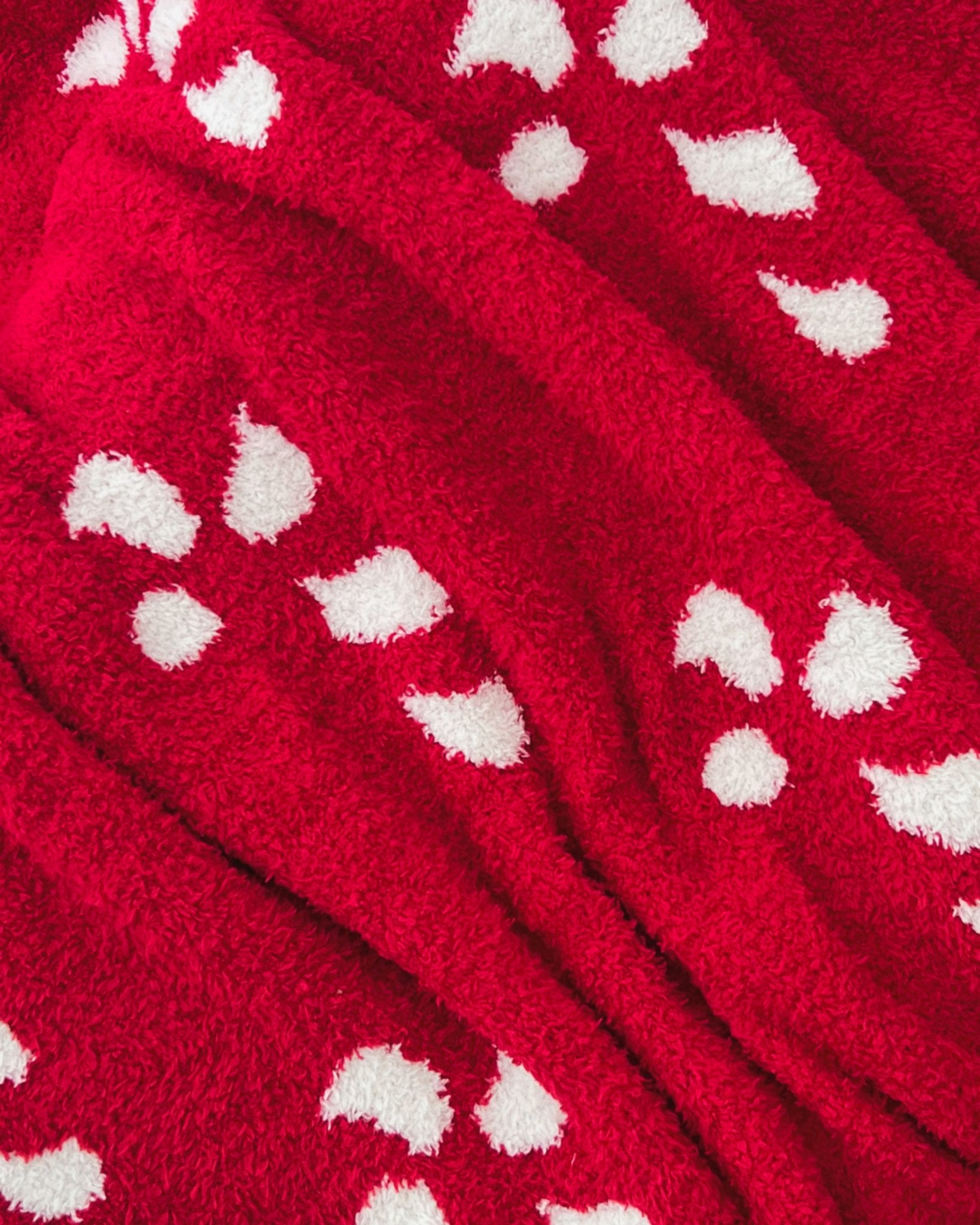 Fuzzy Blanket | Candy Cane - Mack & Harvie