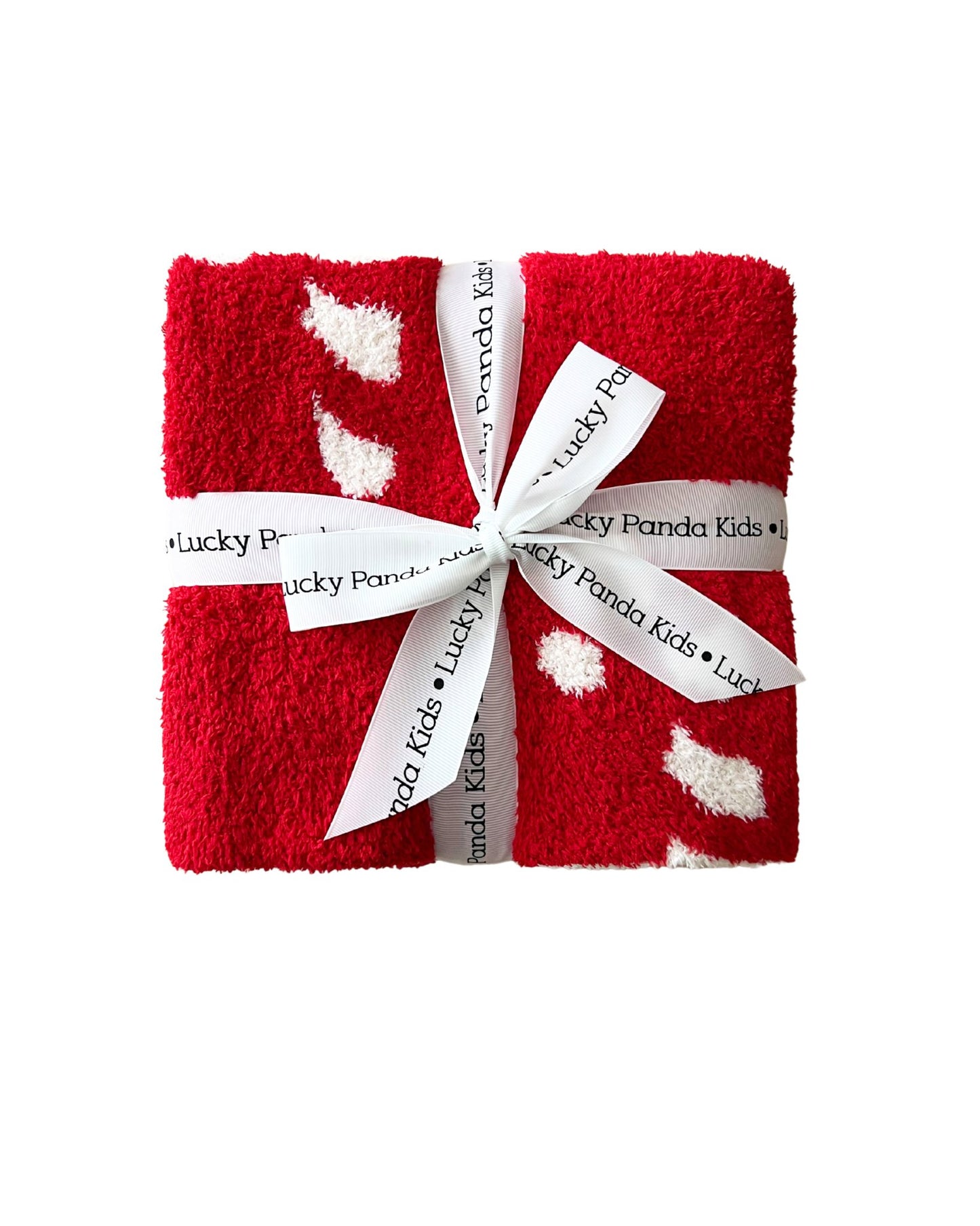 Fuzzy Blanket | Candy Cane - Mack & Harvie