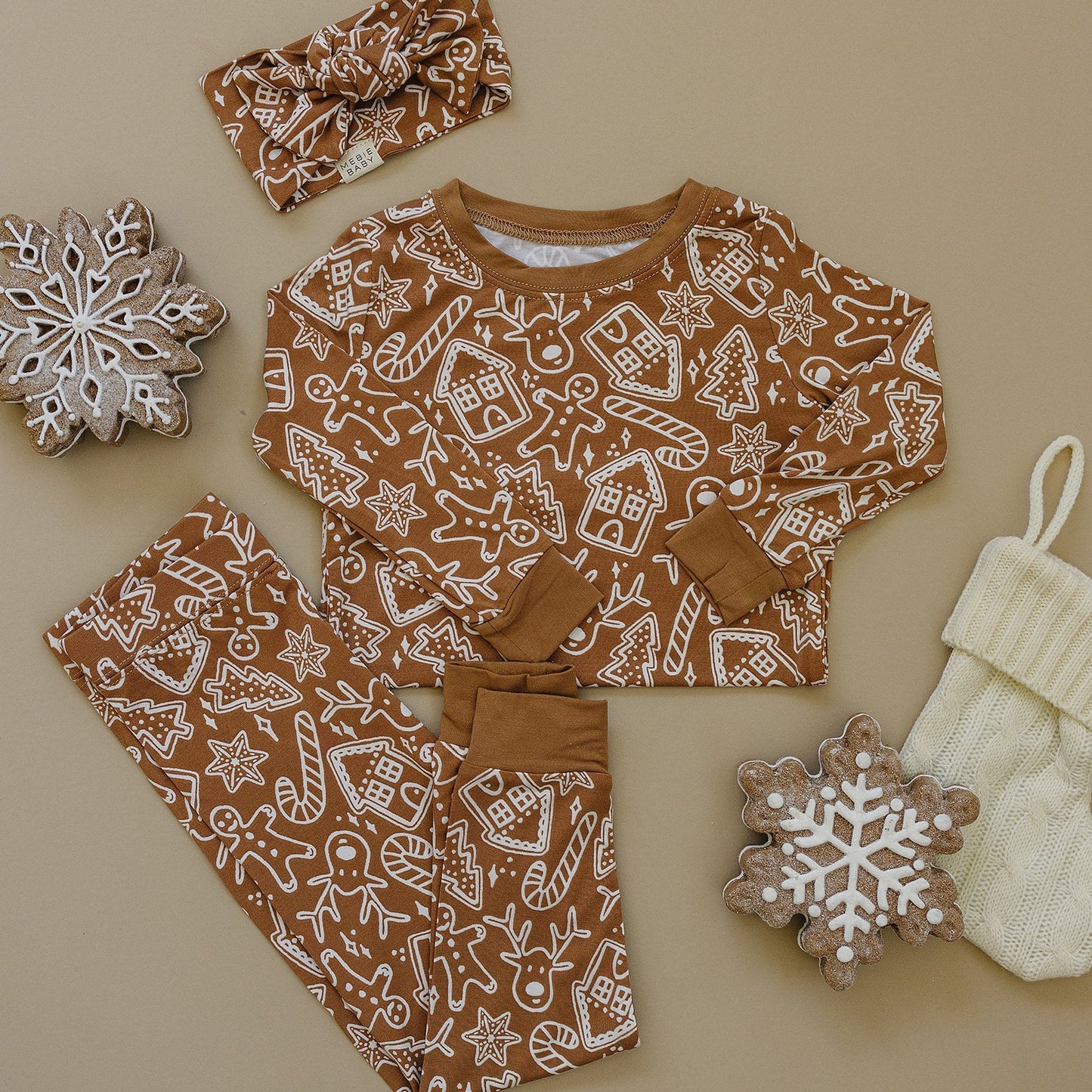 Gingerbread Bamboo Cozy Set - Mack & Harvie