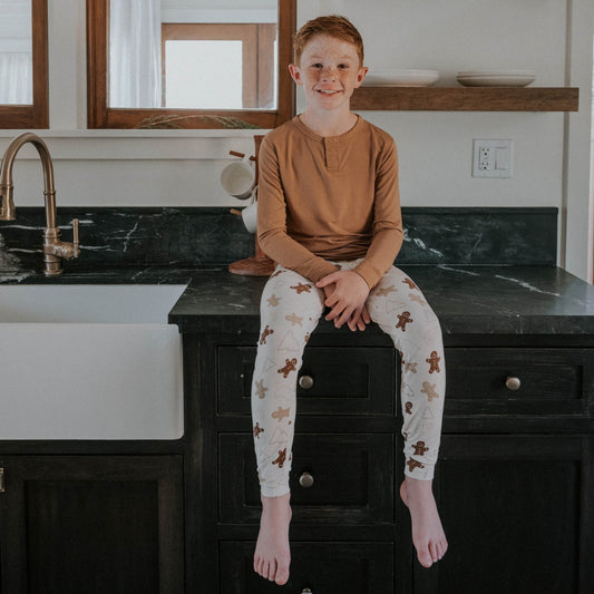 Gingerbread | Boys Jogger Pants - Mack & Harvie