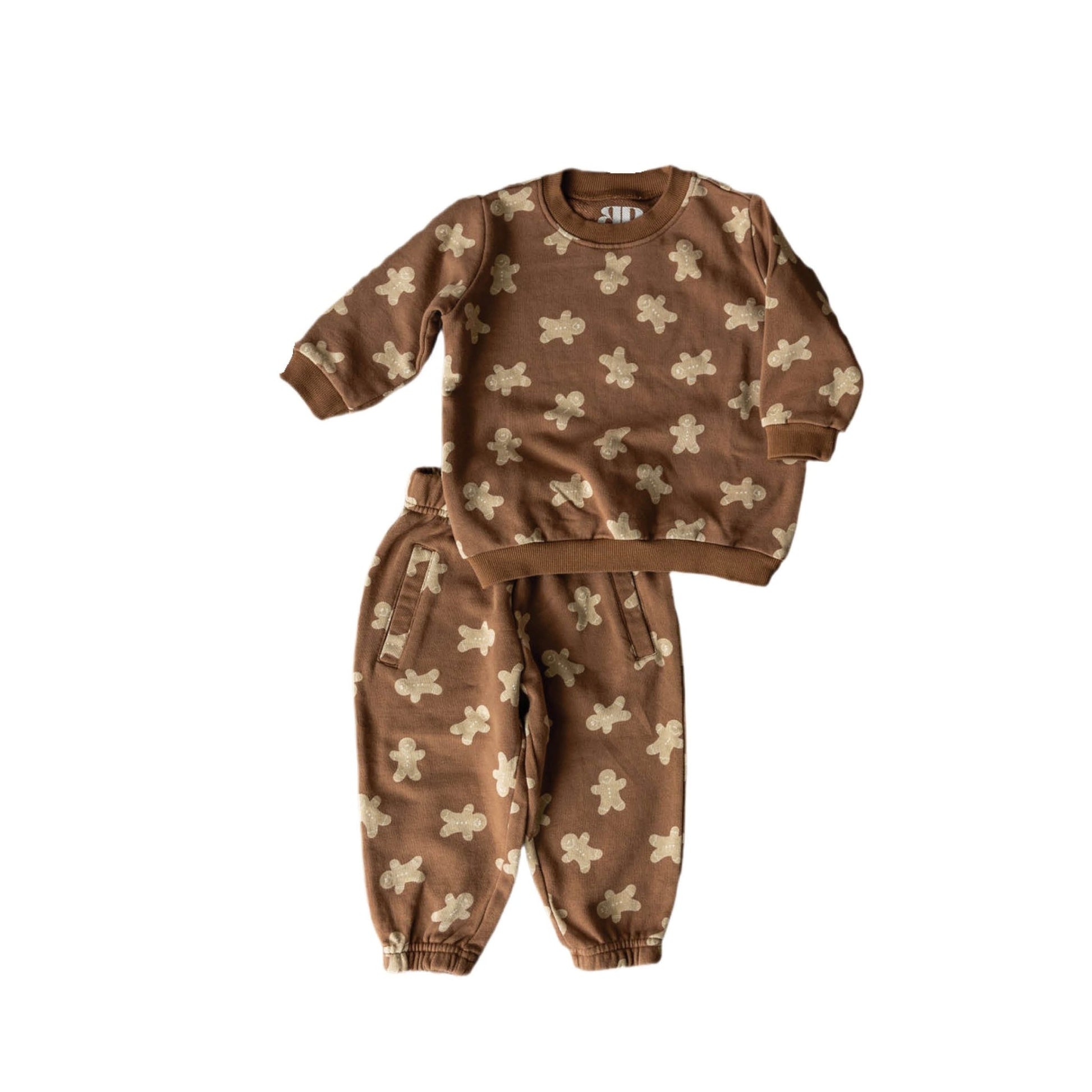 Gingerbread | Terry Two Piece Set - Mack & Harvie