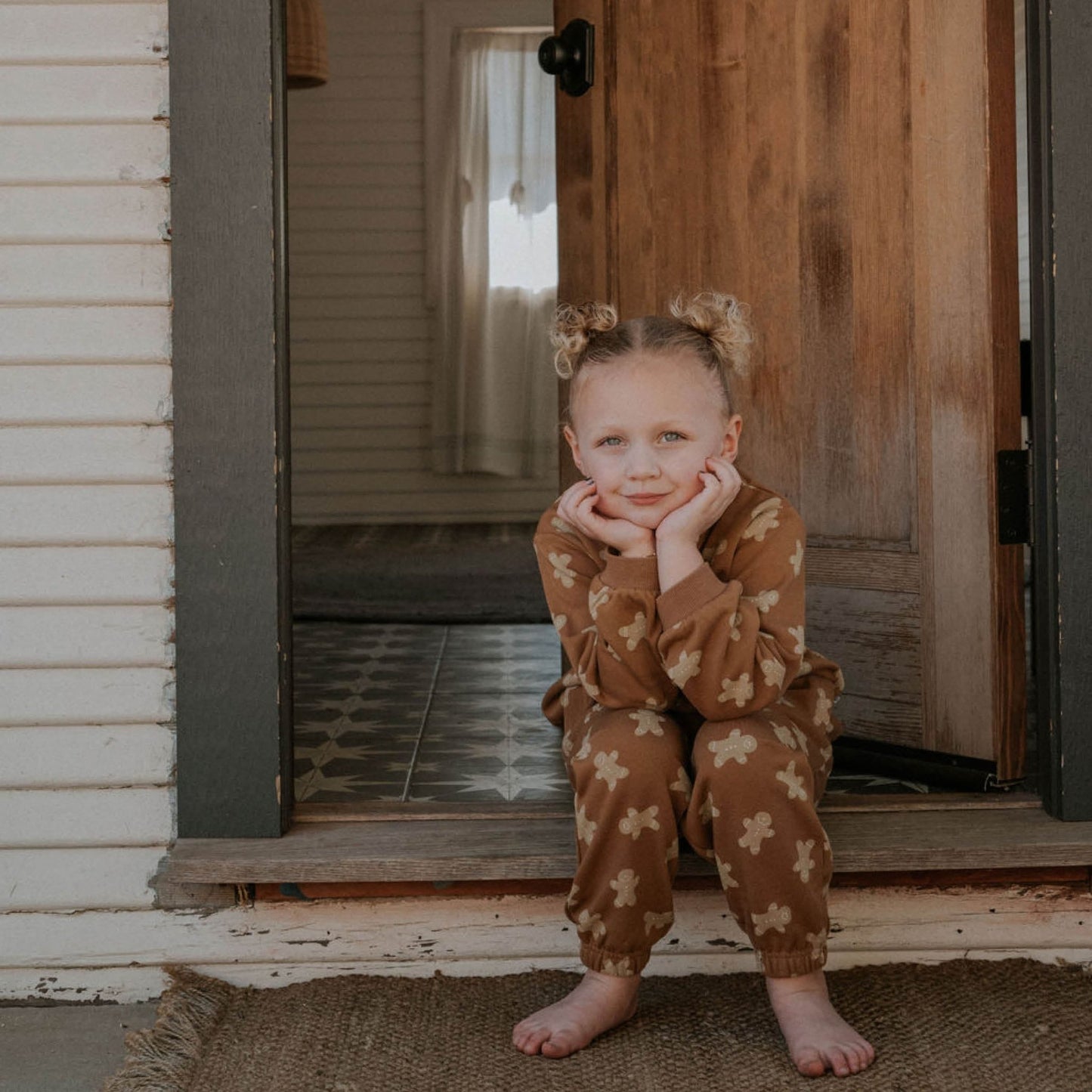 Gingerbread | Terry Two Piece Set - Mack & Harvie