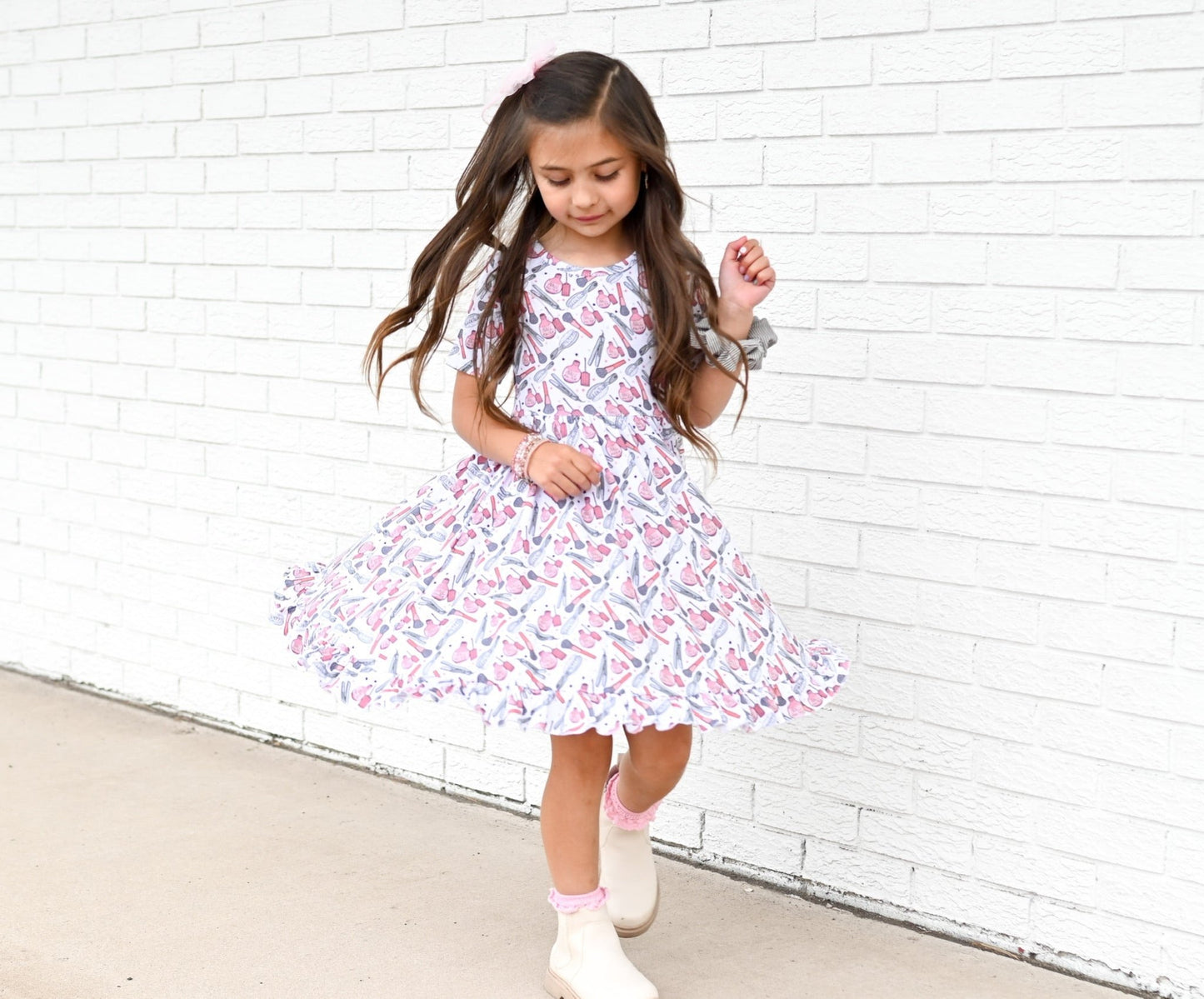 GLAM GIRLZzz DREAM RUFFLE DRESS - Mack & Harvie