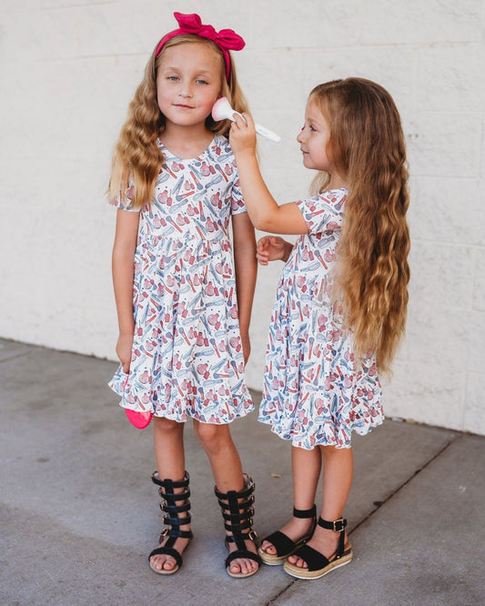 GLAM GIRLZzz DREAM RUFFLE DRESS - Mack & Harvie