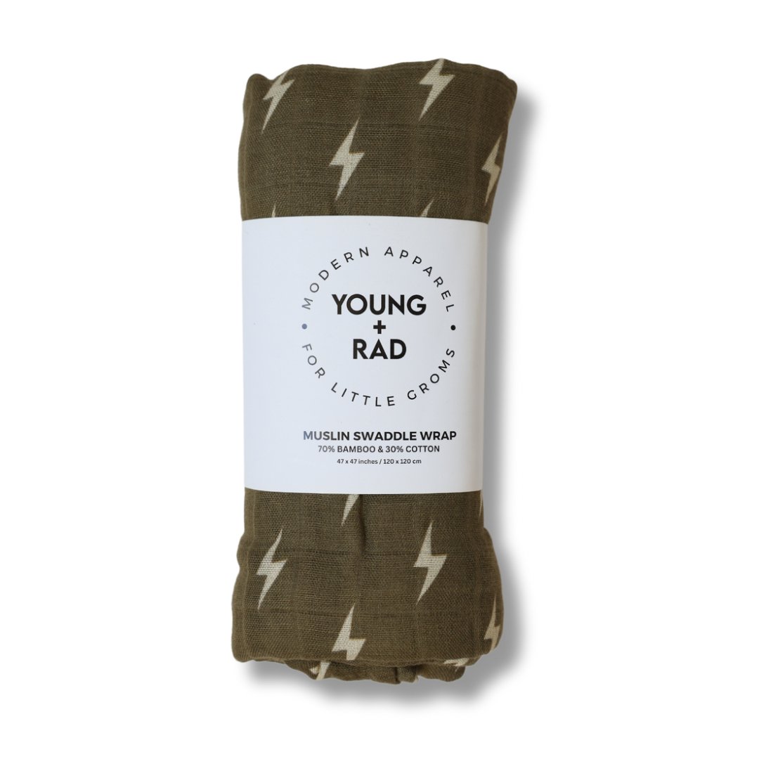 GREEN BOLT MUSLIN WRAP - Mack & Harvie