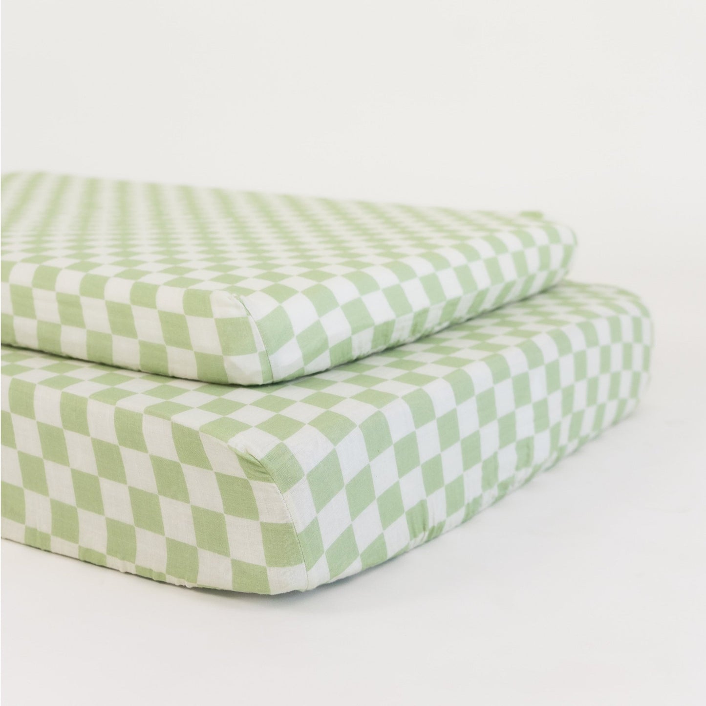 Green Checker | Crib Sheet - Mack & Harvie