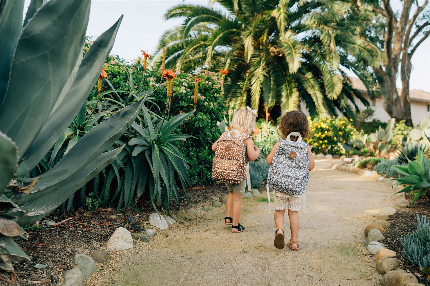 Green Daisy Mini Backpack - Mack & Harvie