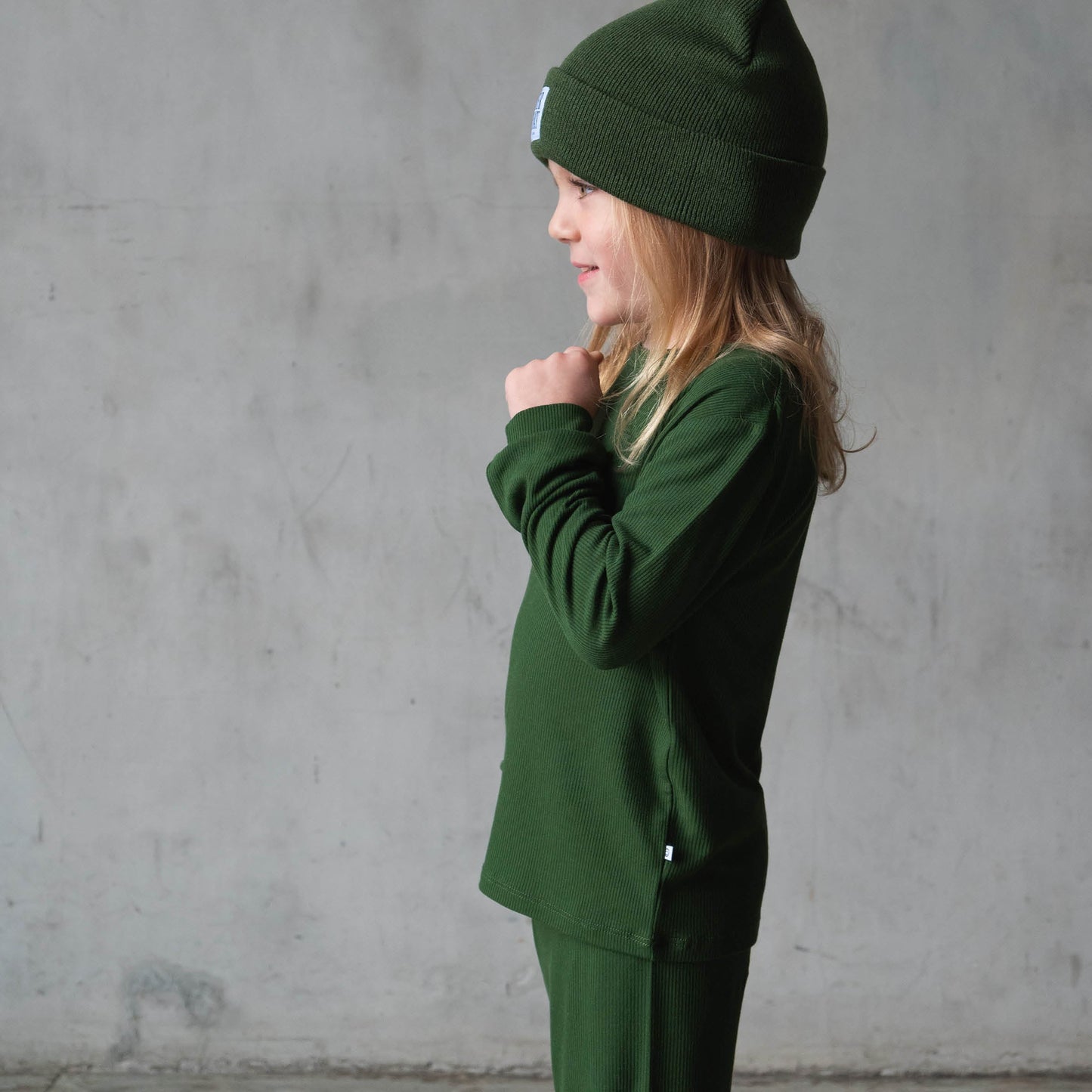 Everyday Green | Ribbed Bamboo Two Piece Set