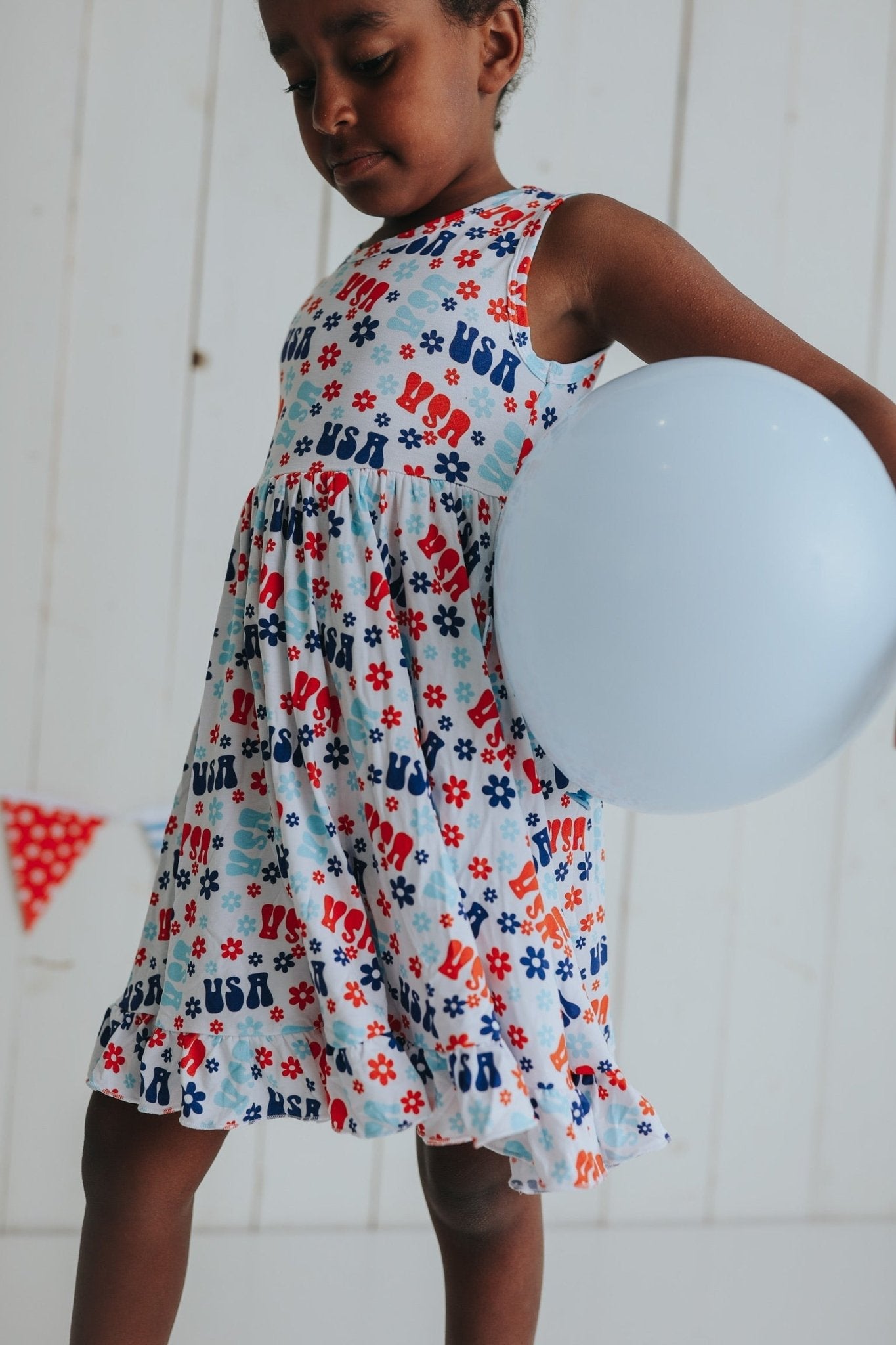 GROOVIN' USA DREAM RUFFLE DRESS - Mack & Harvie