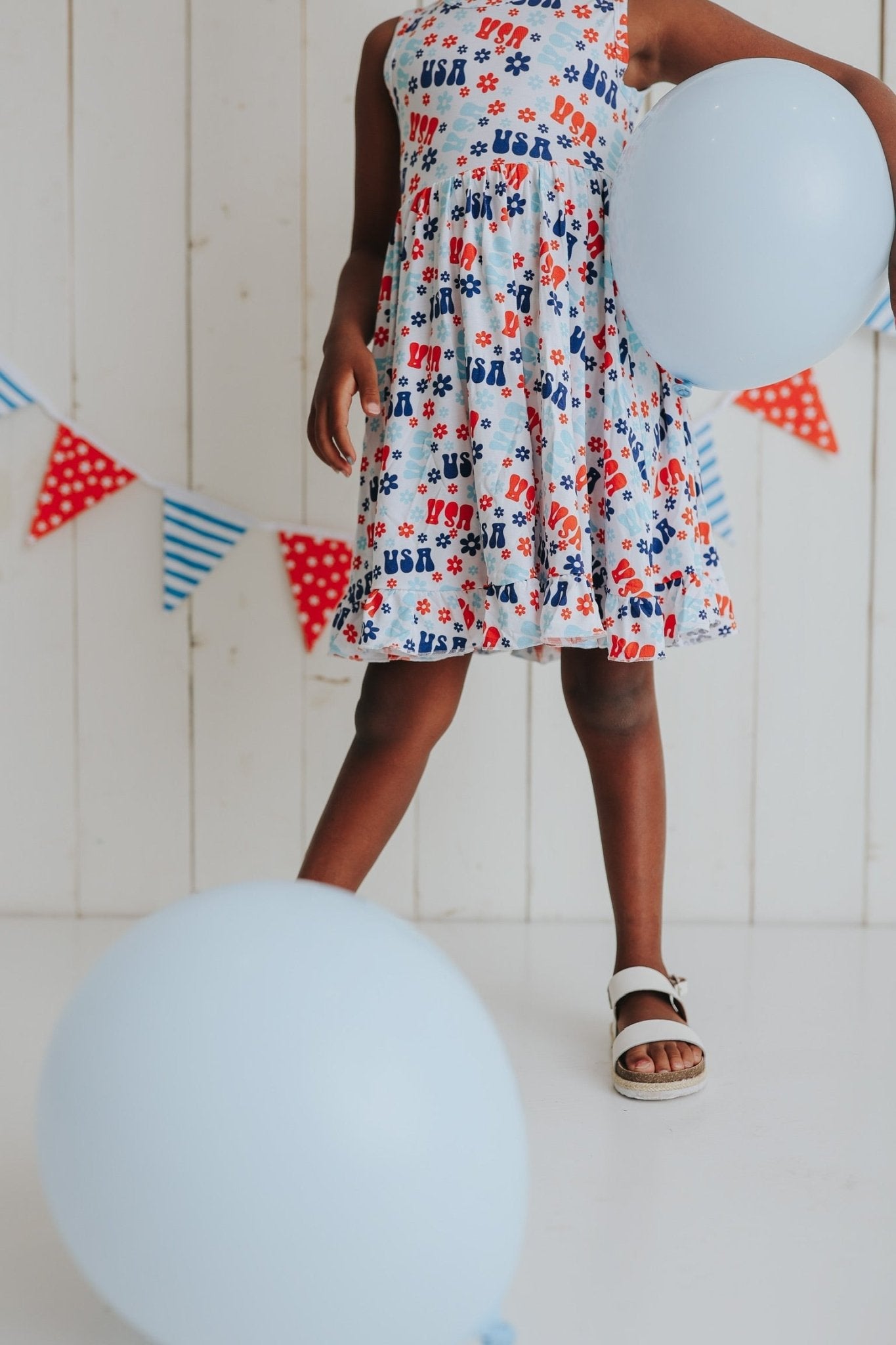 GROOVIN' USA DREAM RUFFLE DRESS - Mack & Harvie