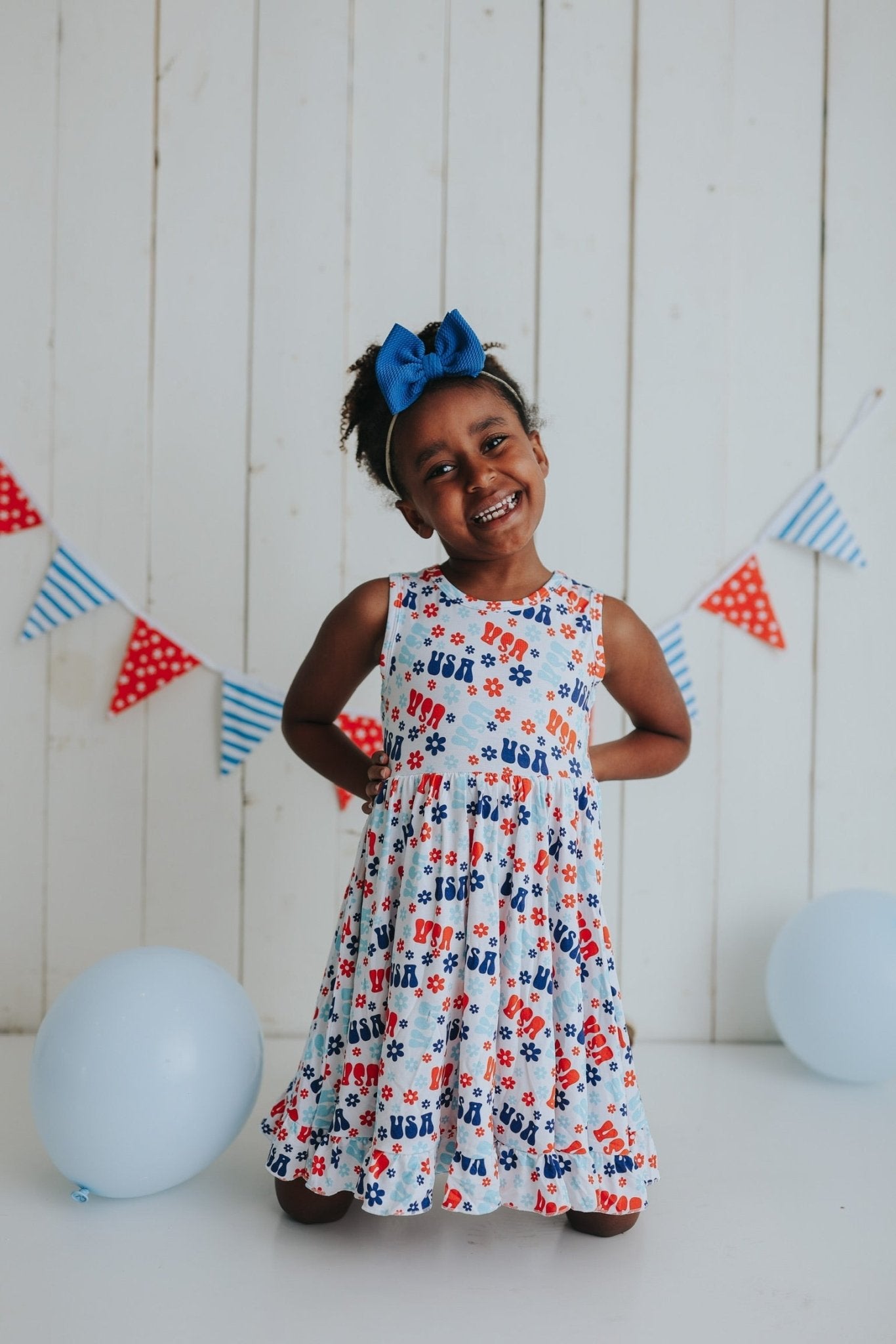 GROOVIN' USA DREAM RUFFLE DRESS - Mack & Harvie