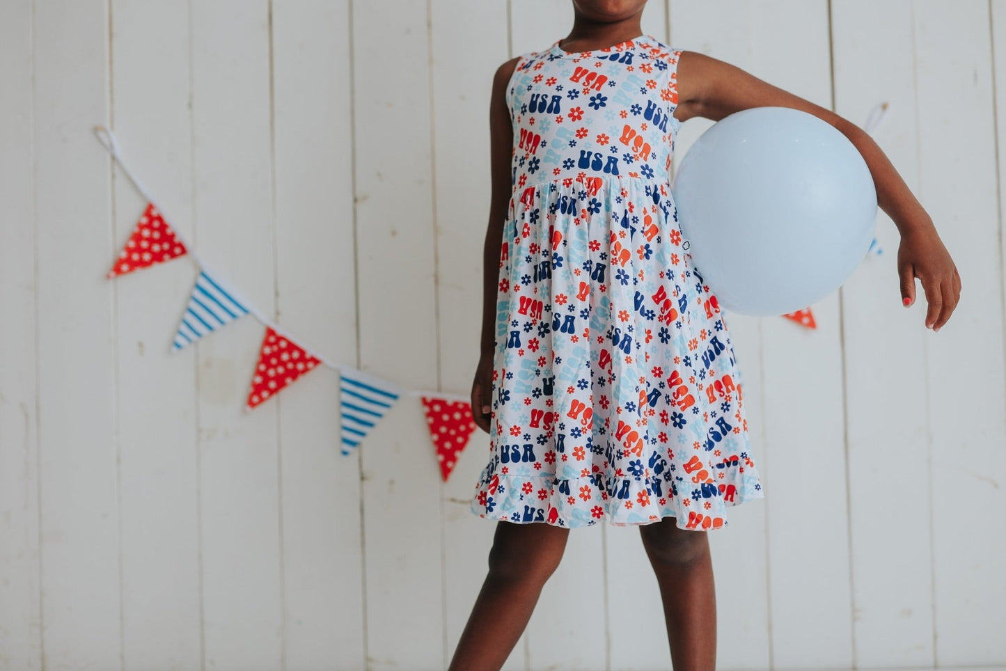 GROOVIN' USA DREAM RUFFLE DRESS - Mack & Harvie