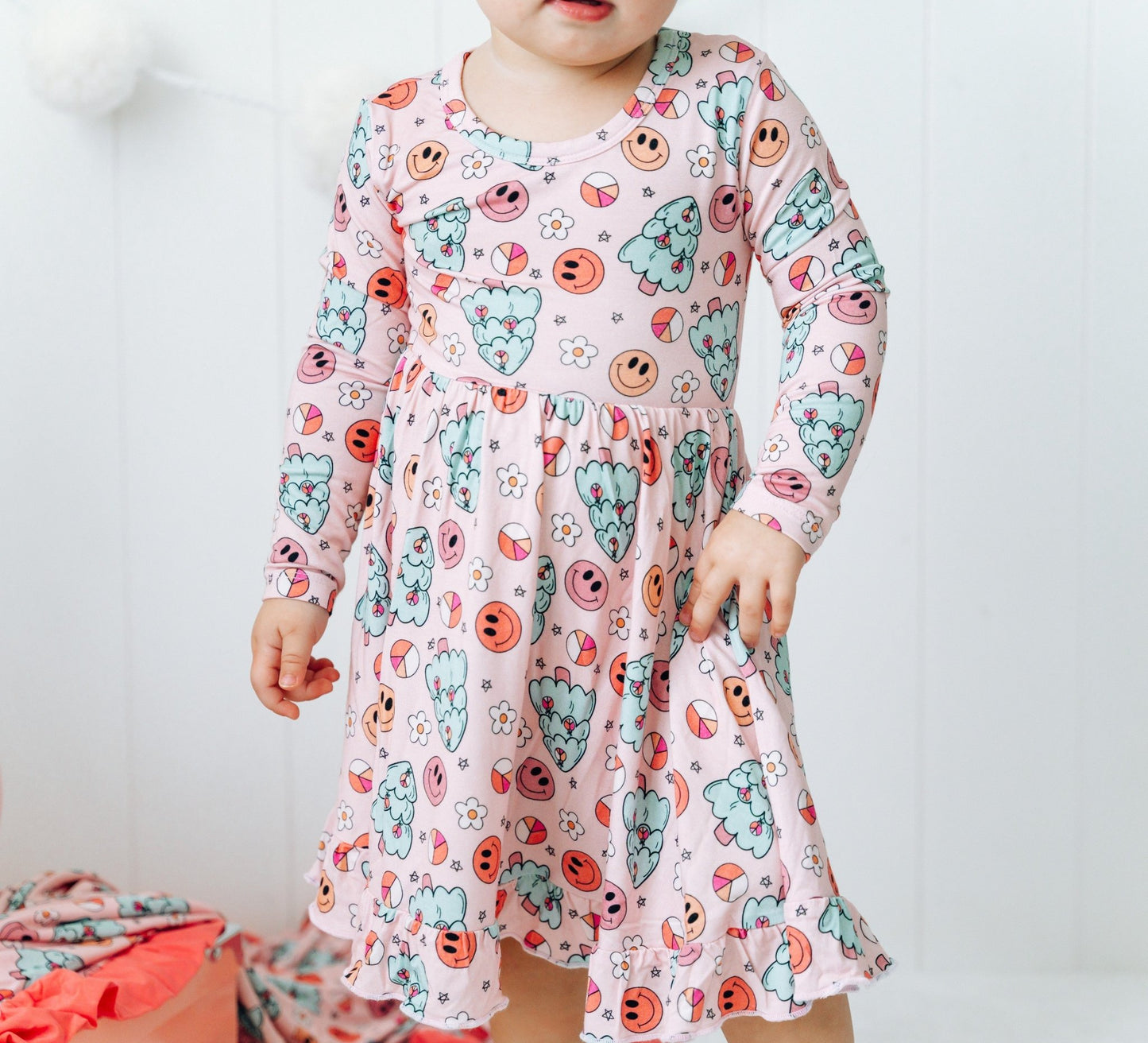 GROOVY & BRIGHT DREAM RUFFLE DRESS - Mack & Harvie