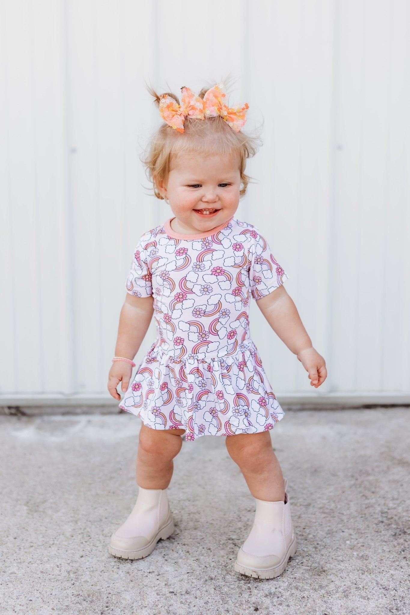 HAPPY DREAMS DREAM BODYSUIT DRESS - Mack & Harvie