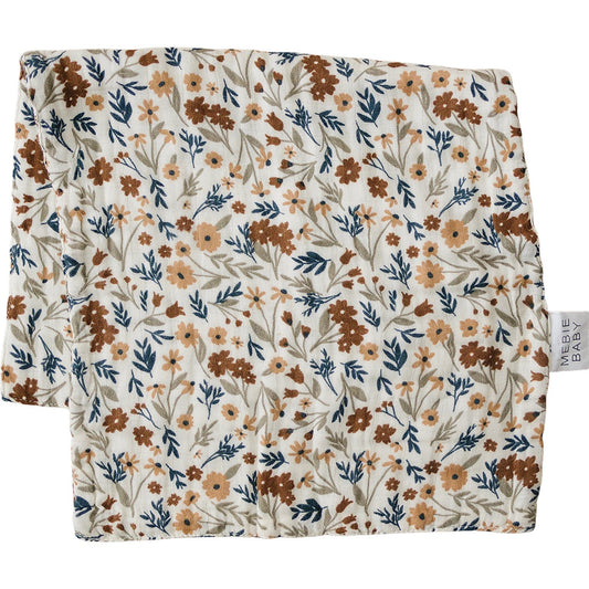 Harvest Floral Muslin Burp Cloth - Mack & Harvie