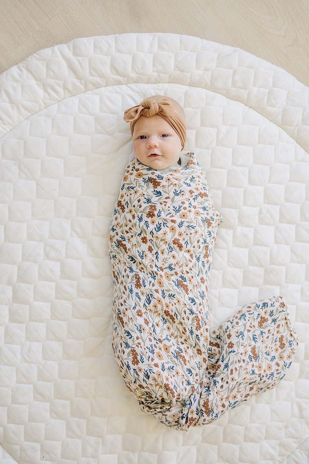 Harvest Floral Muslin Swaddle Blanket - Mack & Harvie