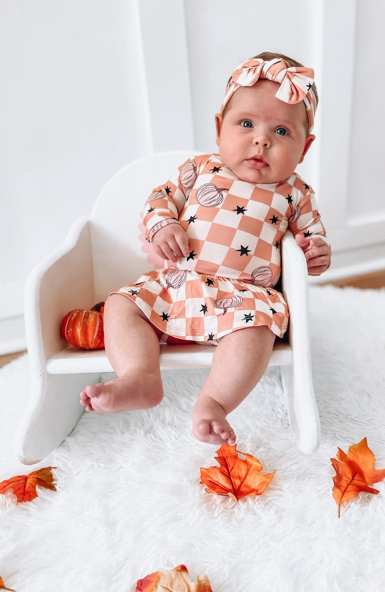 HARVEST KISSES CHECKS DREAM BODYSUIT DRESS - Mack & Harvie