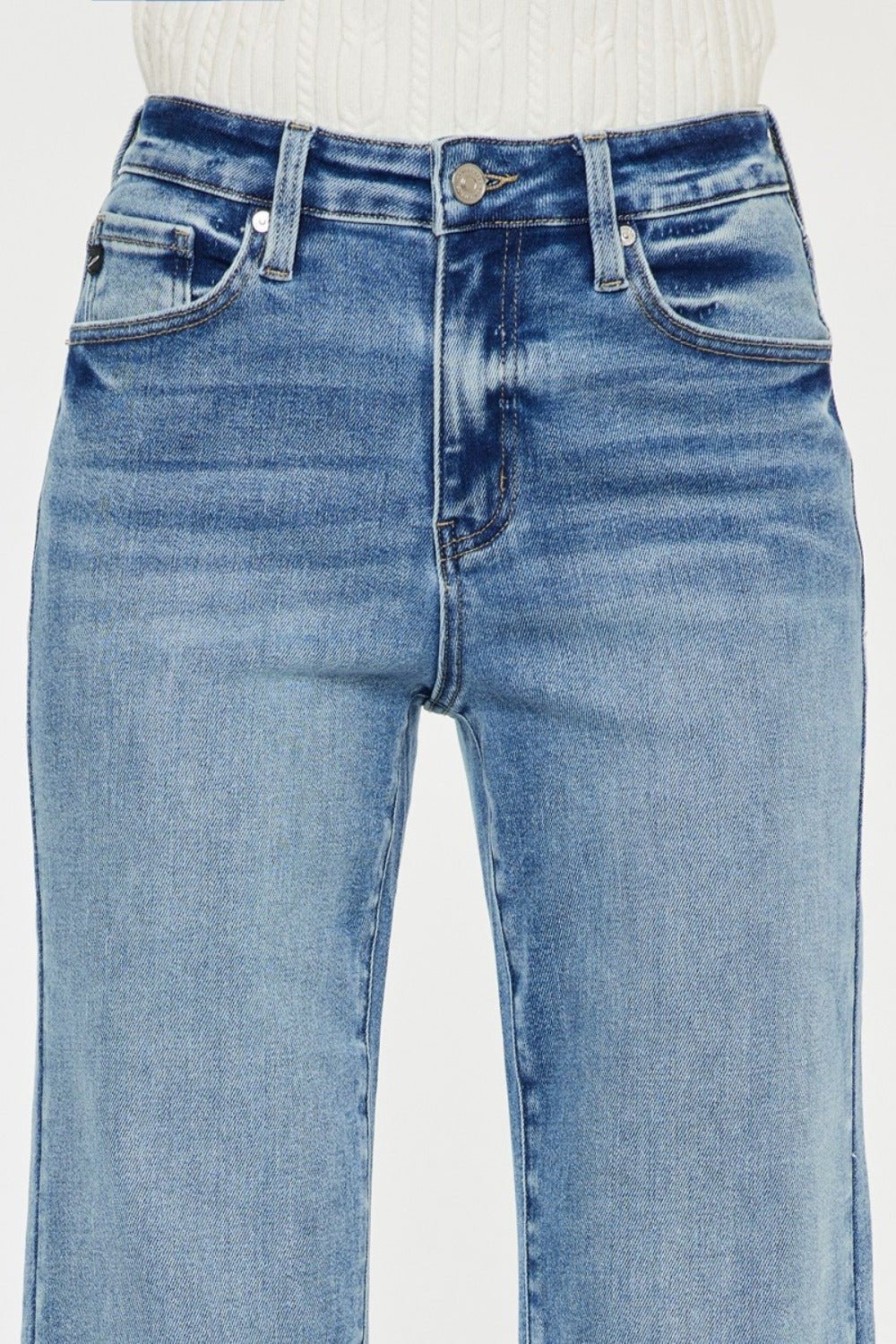 High Rise Wide Leg Jeans - Mack & Harvie