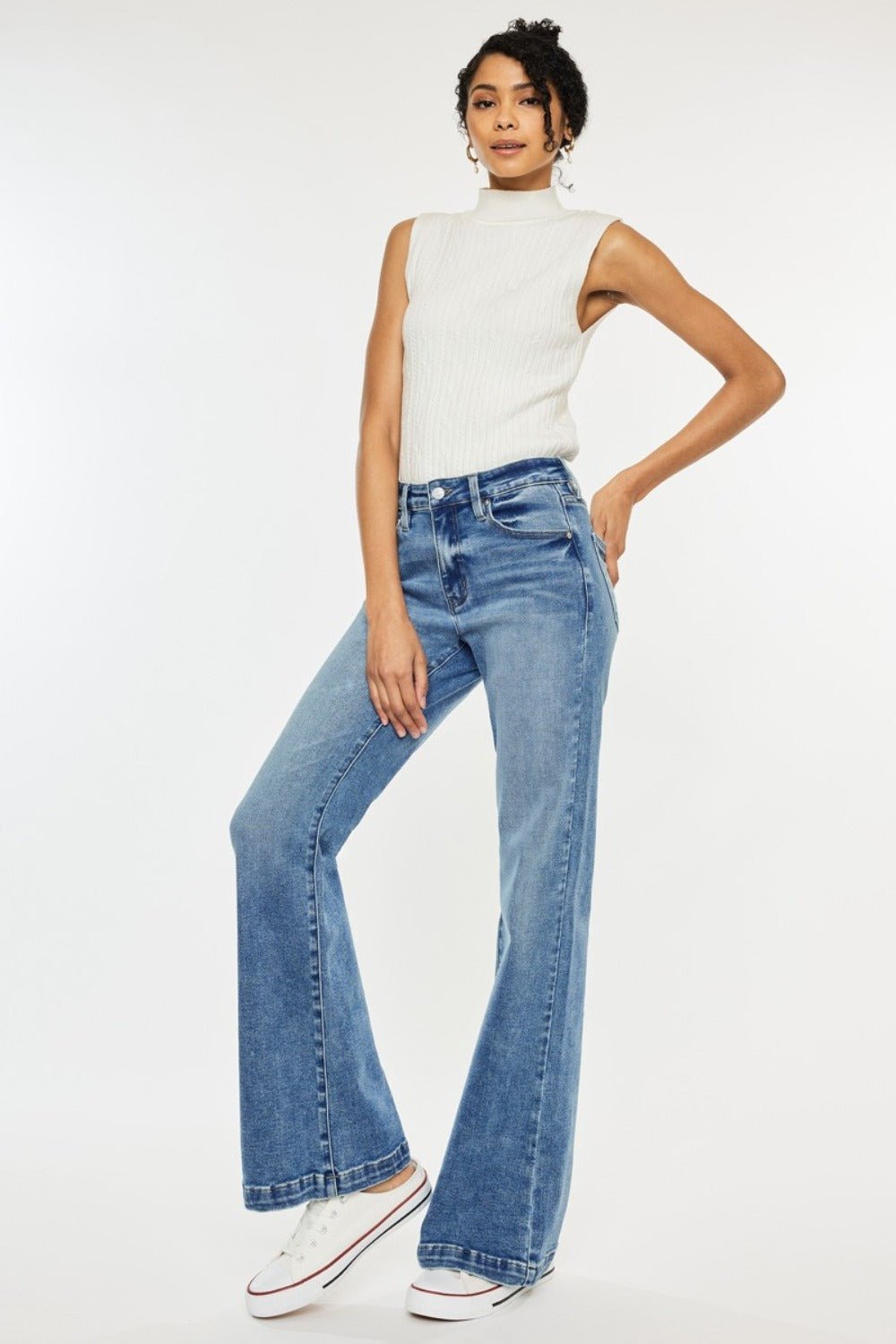 High Rise Wide Leg Jeans - Mack & Harvie