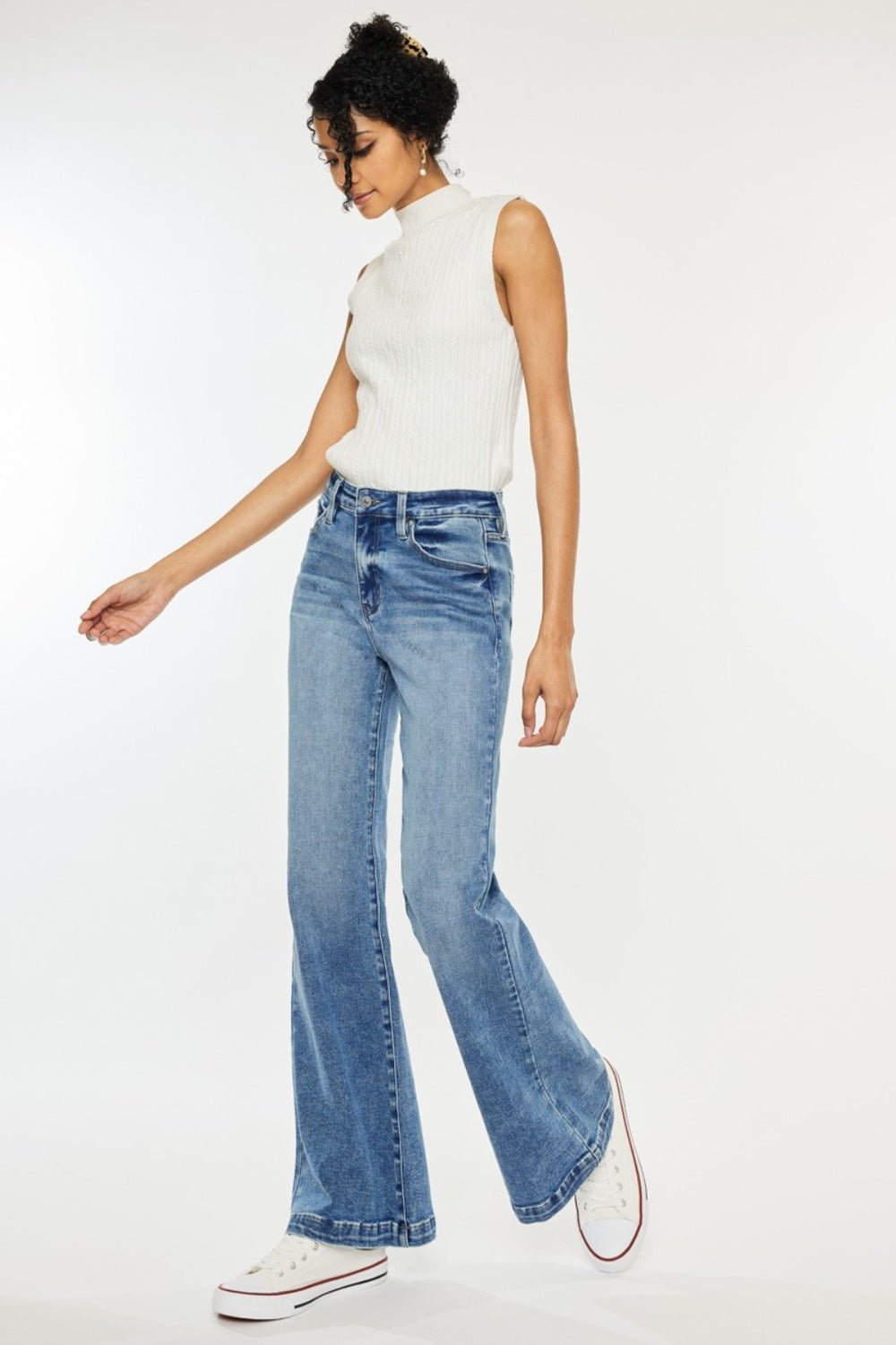 High Rise Wide Leg Jeans - Mack & Harvie