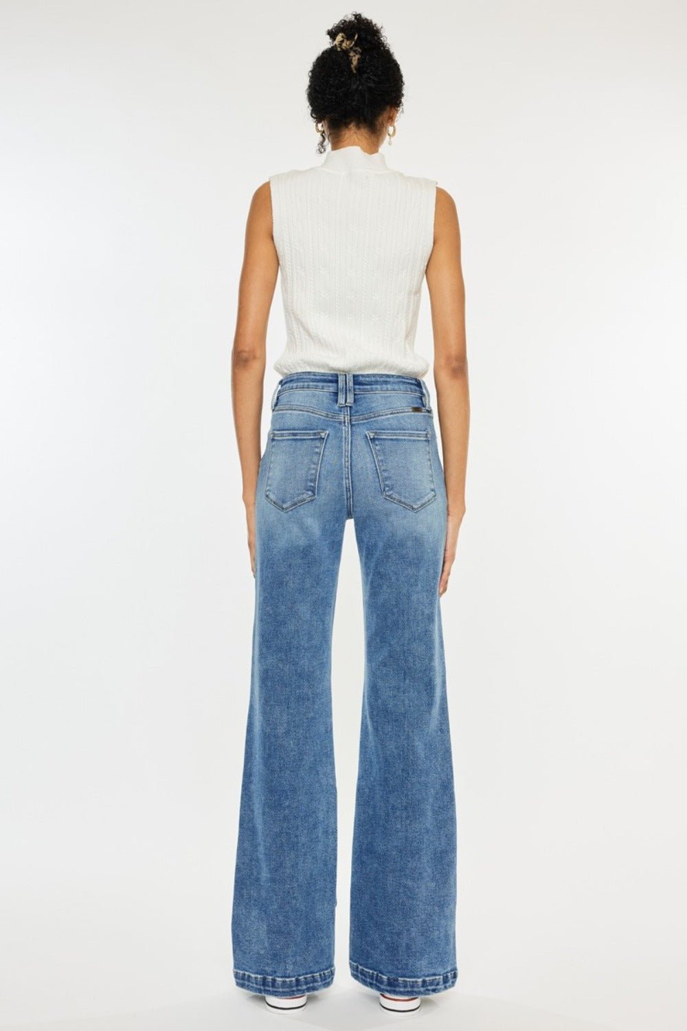 High Rise Wide Leg Jeans - Mack & Harvie