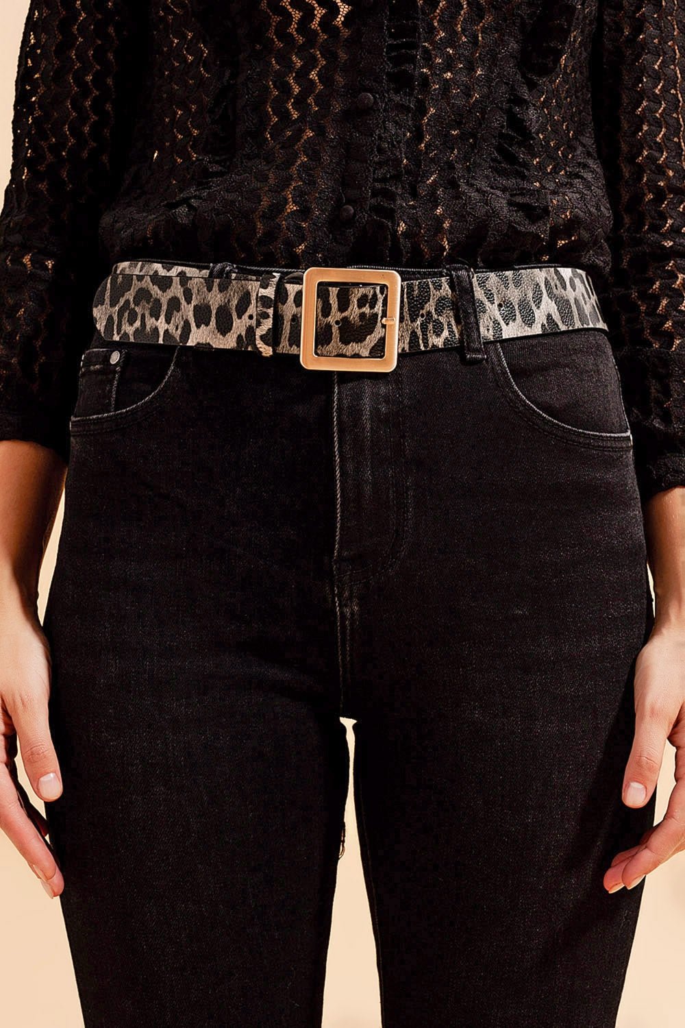 Buckle black flare deals high rise jeans