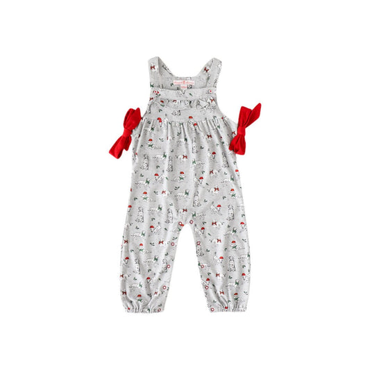 Holiday Dalmatian Romper - Mack & Harvie